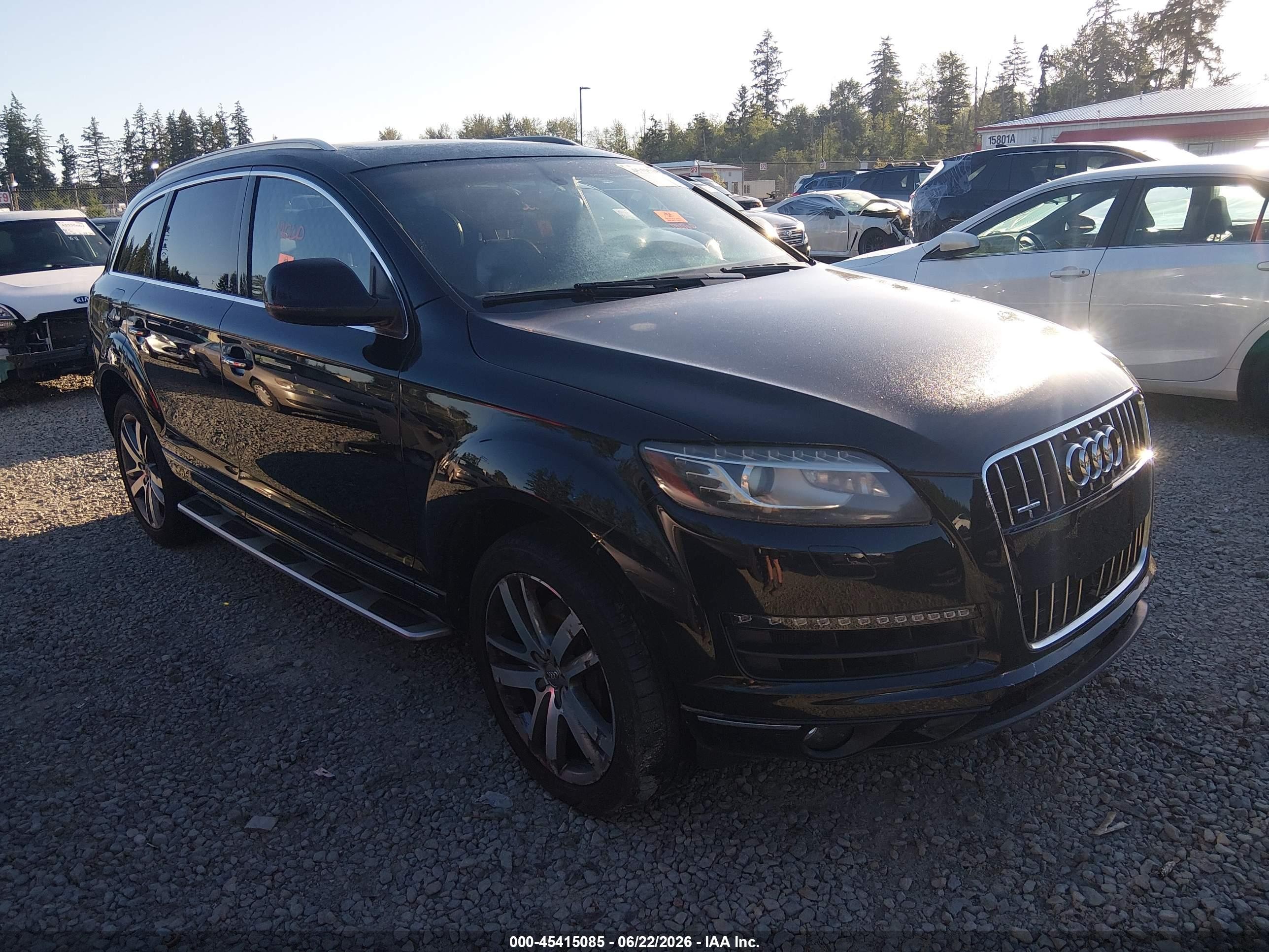2013 Audi Q7 3.0t Premium Black vin: WA1LGAFE6DD012566
