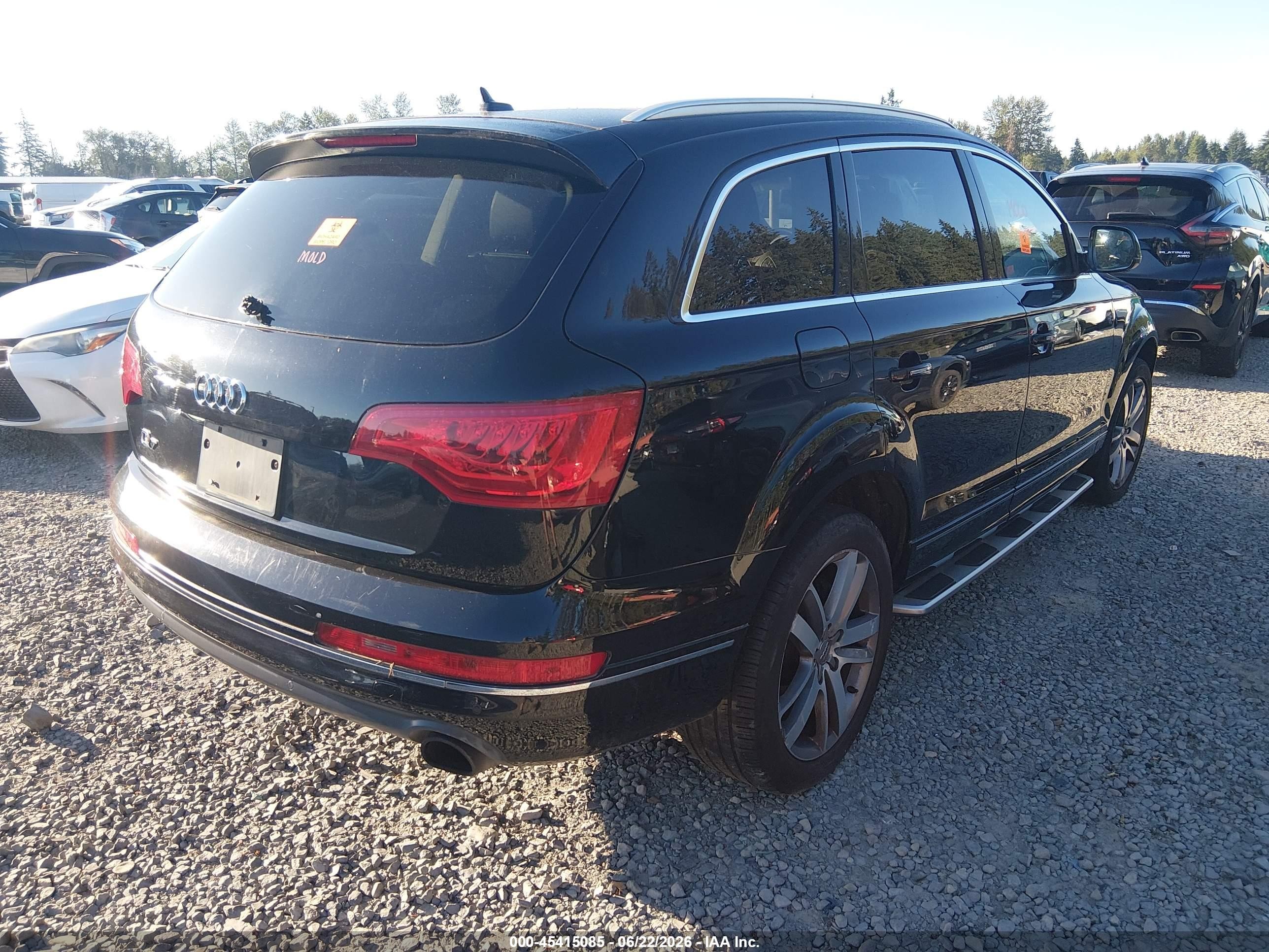 2013 Audi Q7 3.0t Premium Black vin: WA1LGAFE6DD012566