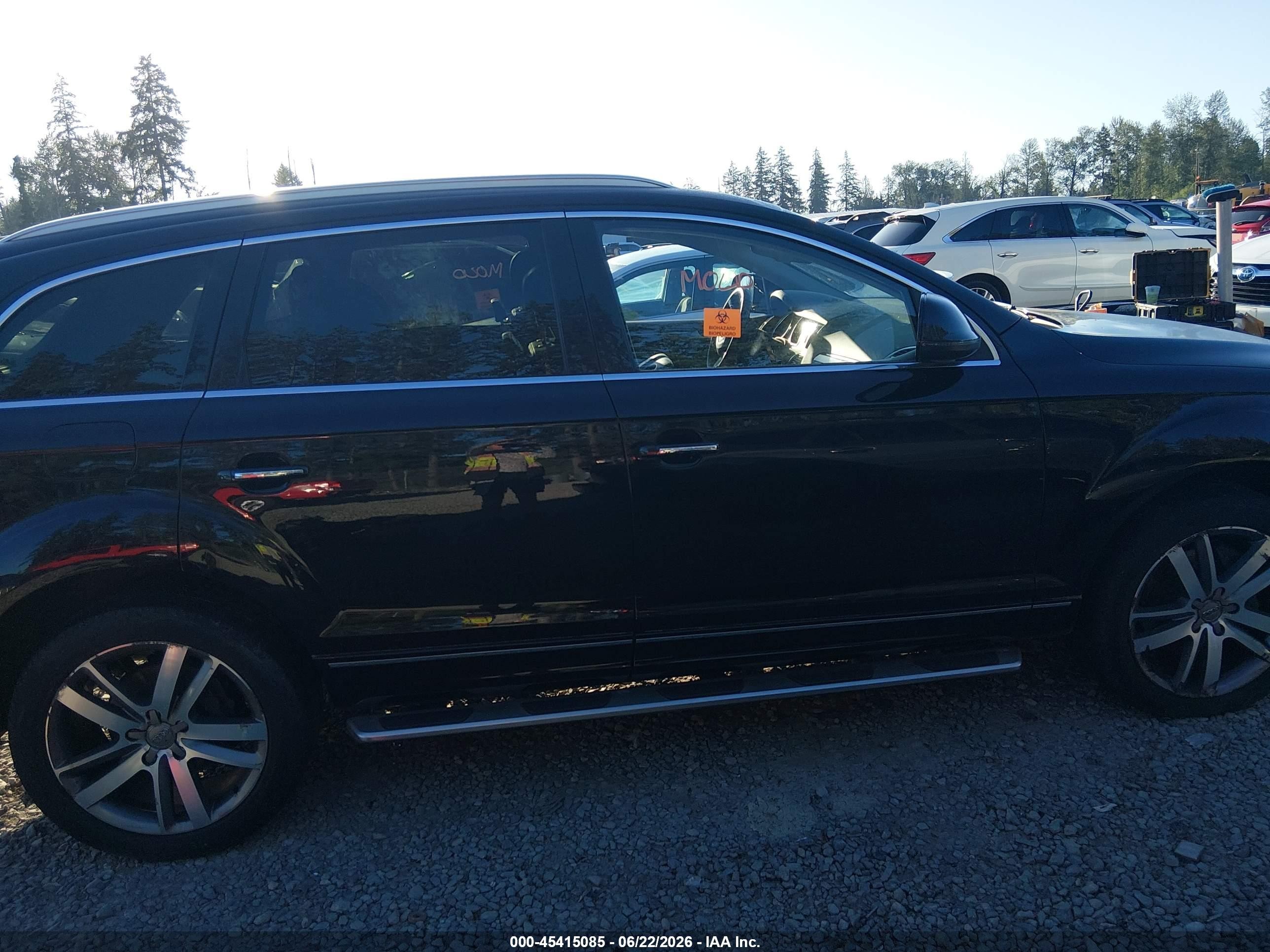 2013 Audi Q7 3.0t Premium Black vin: WA1LGAFE6DD012566