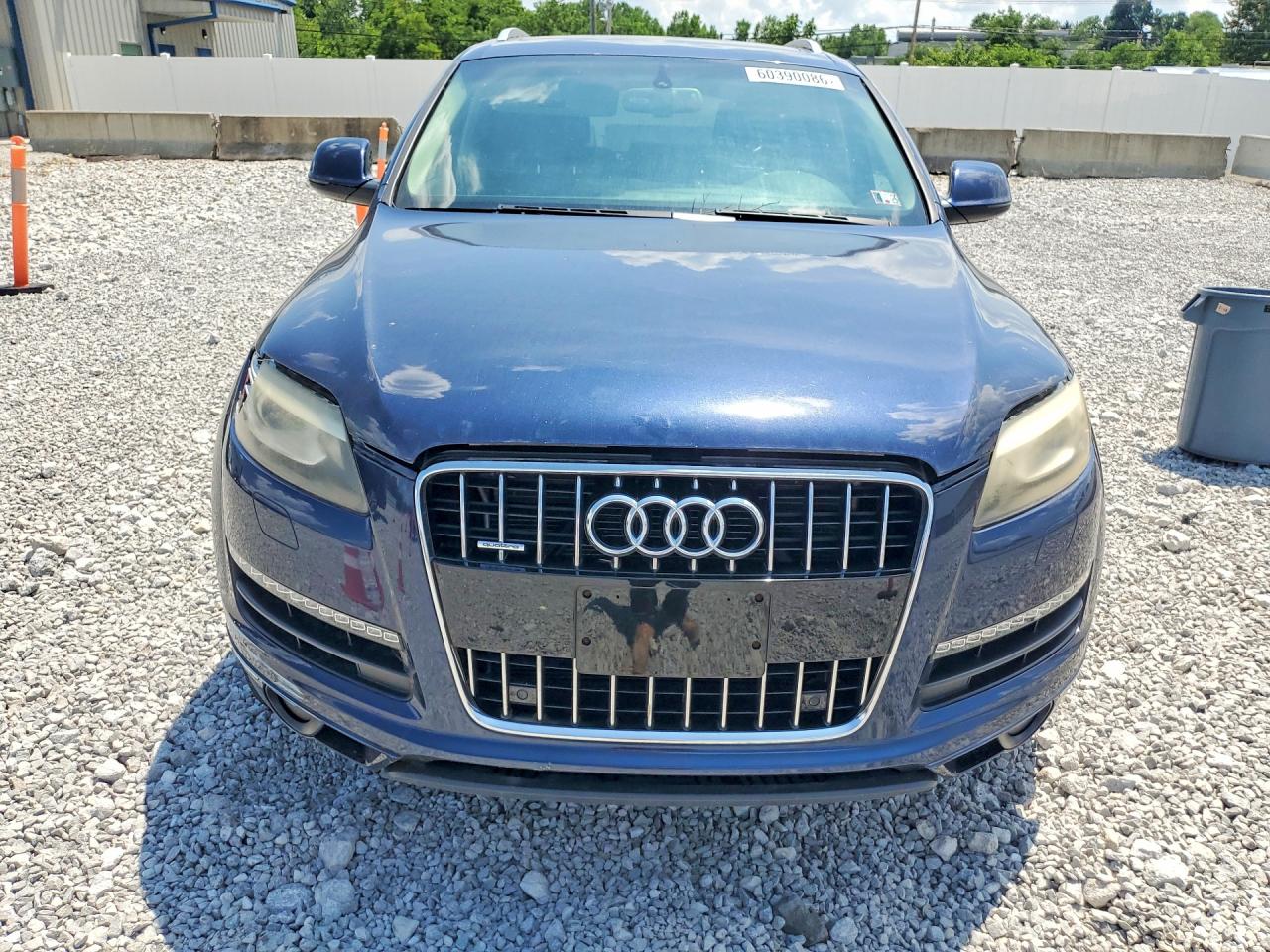 2014 Audi Q7 Premium Plus Blue vin: WA1LGAFE6ED008194