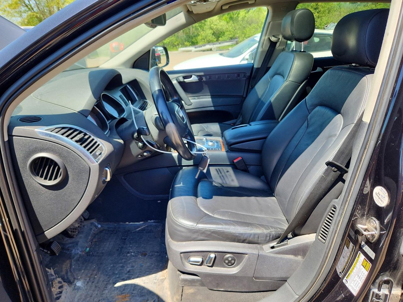 2014 Audi Q7 Premium Plus Black vin: WA1LGAFE6ED018174