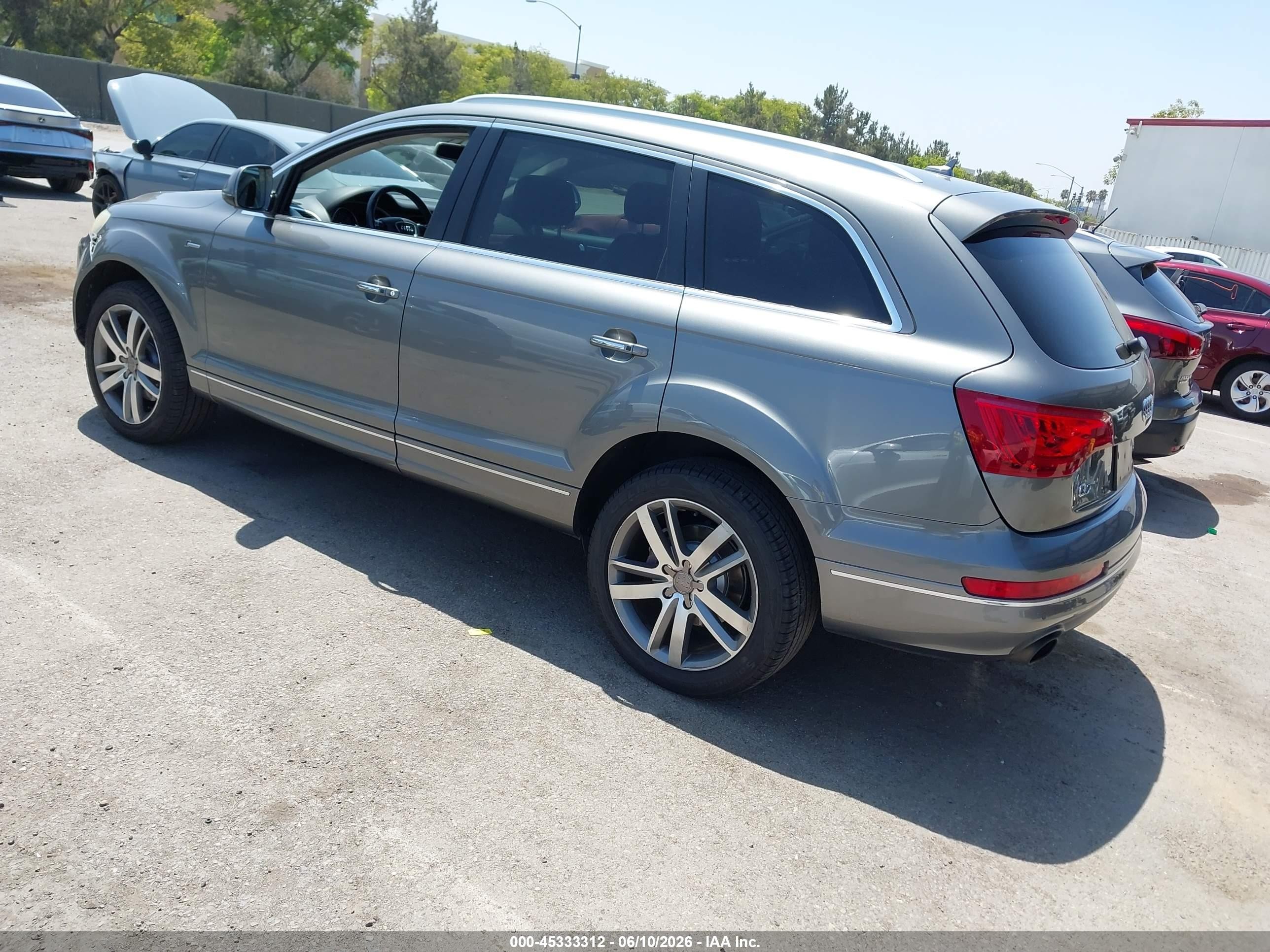 2014 Audi Q7 3.0t Premium Gray vin: WA1LGAFE6ED020569