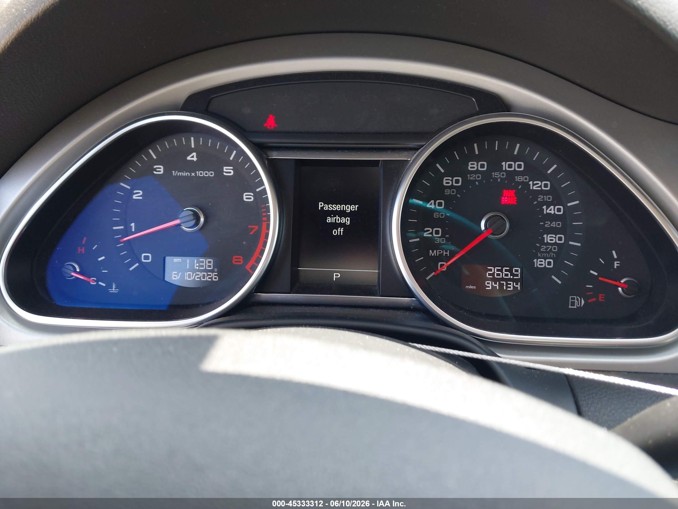 2014 Audi Q7 3.0t Premium Gray vin: WA1LGAFE6ED020569