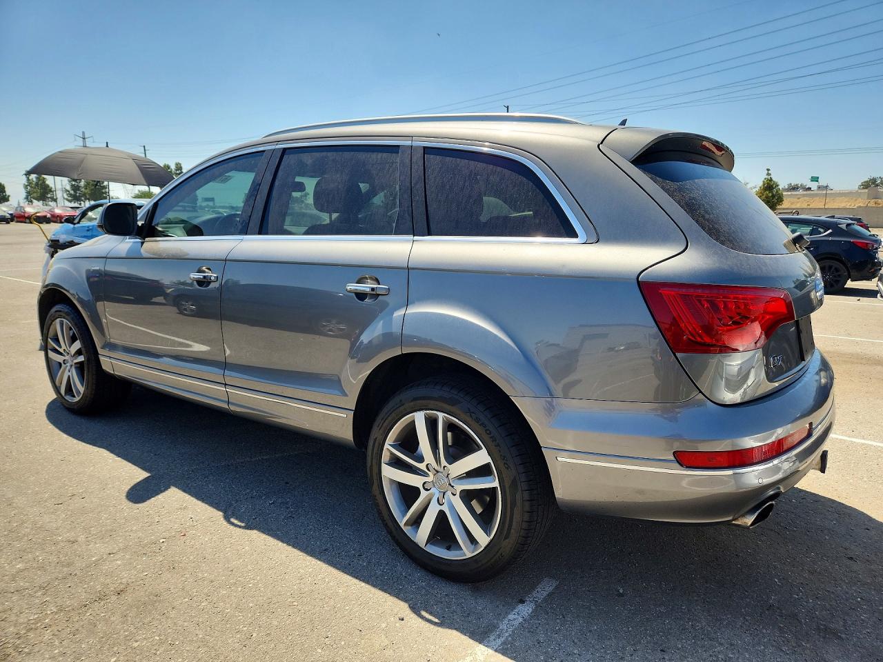 2015 Audi Q7 Premium Plus Gray vin: WA1LGAFE6FD006608