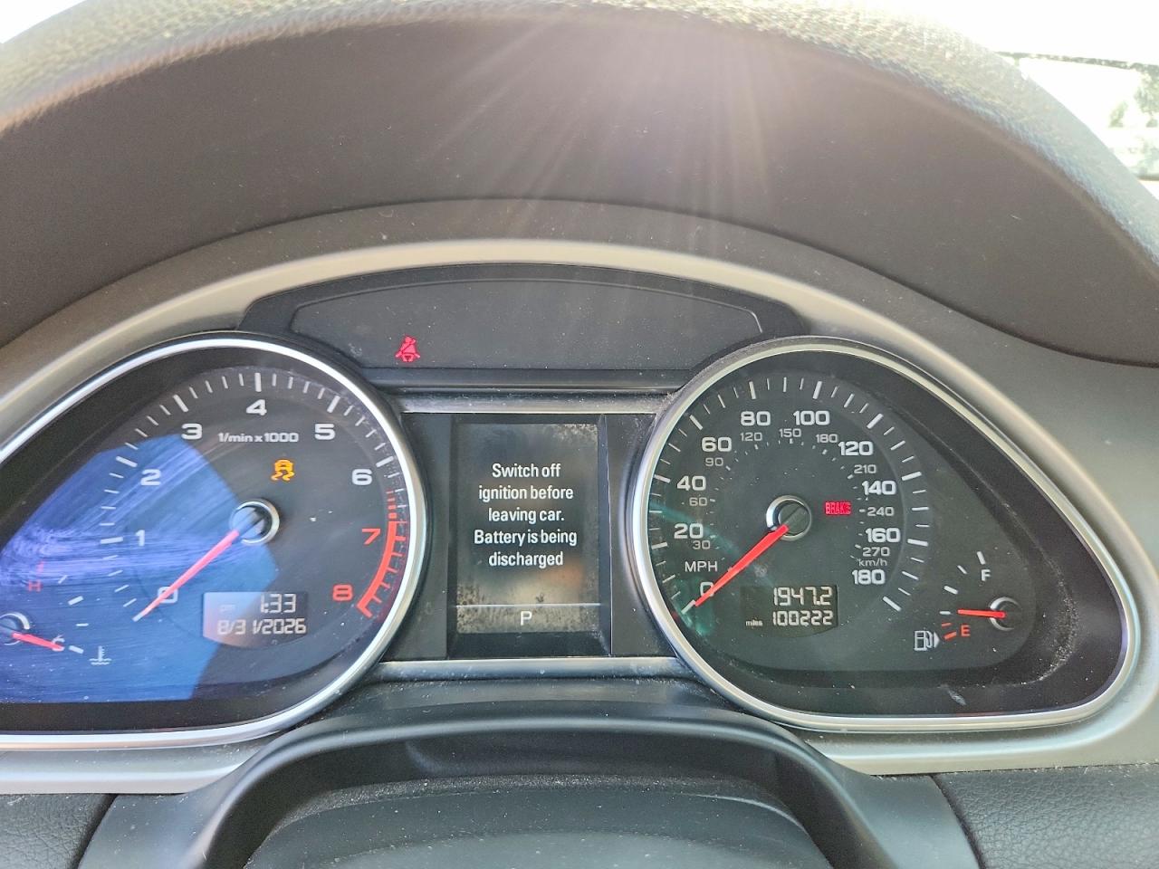2015 Audi Q7 Premium Plus Gray vin: WA1LGAFE6FD006608