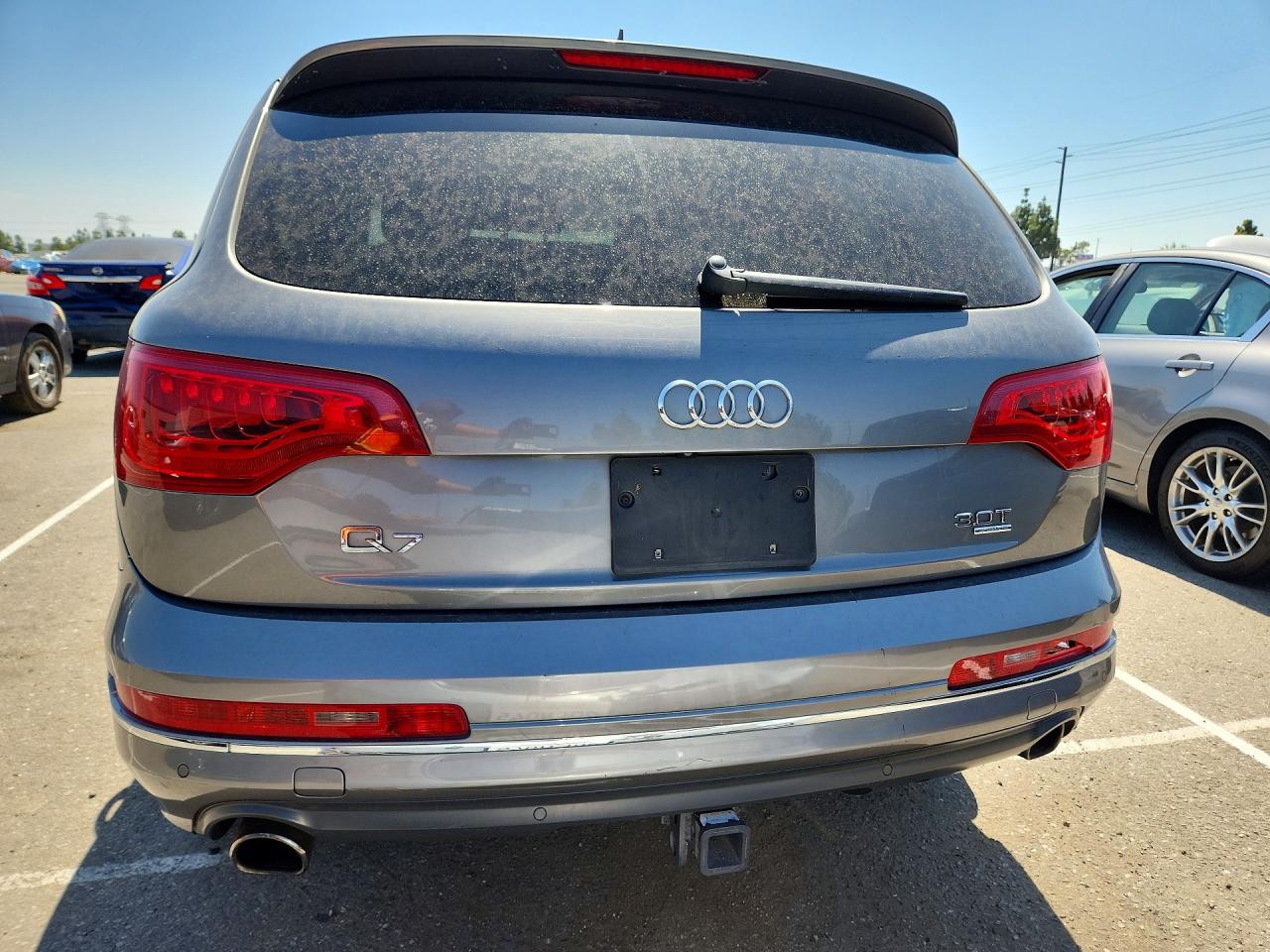 2015 Audi Q7 Premium Plus Gray vin: WA1LGAFE6FD006608