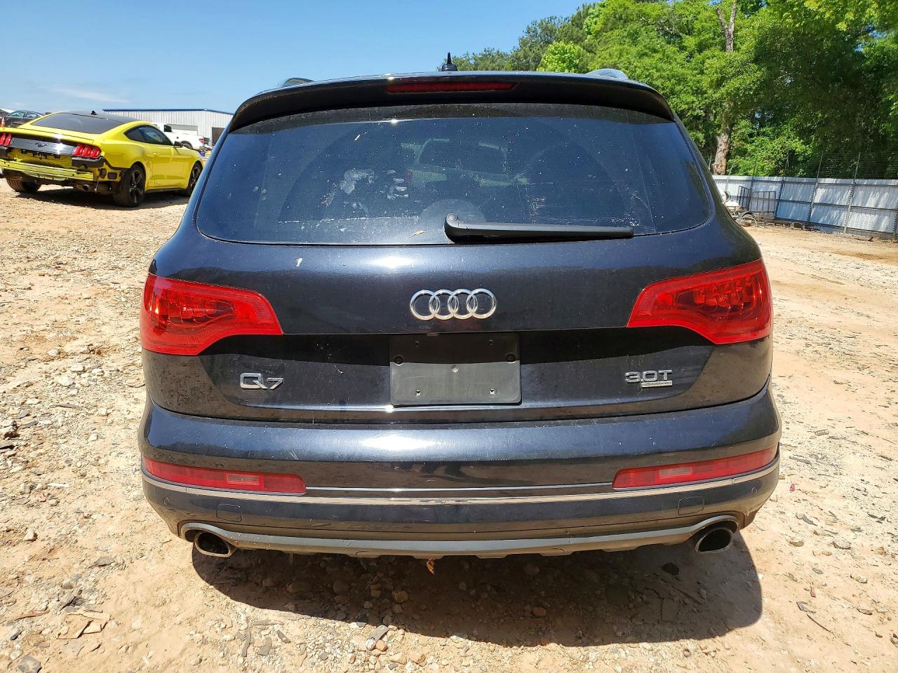 2015 Audi Q7 Premium Plus Black vin: WA1LGAFE6FD008715