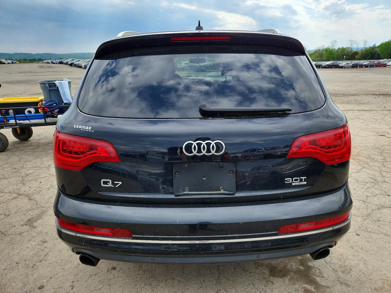 2015 Audi Q7 Premium Plus Black vin: WA1LGAFE6FD013767