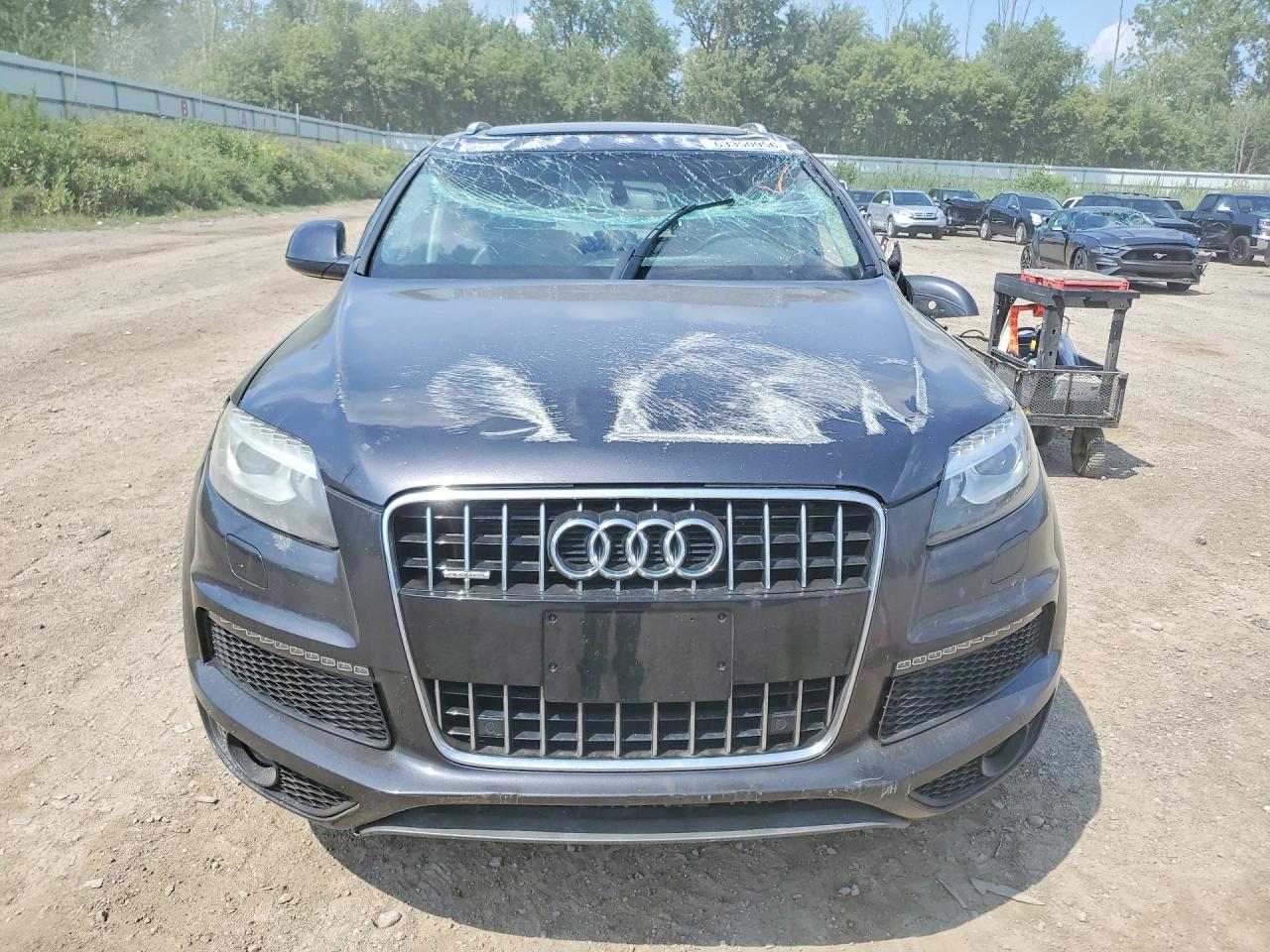 2015 Audi Q7 Premium Plus Угольный vin: WA1LGAFE6FD018225