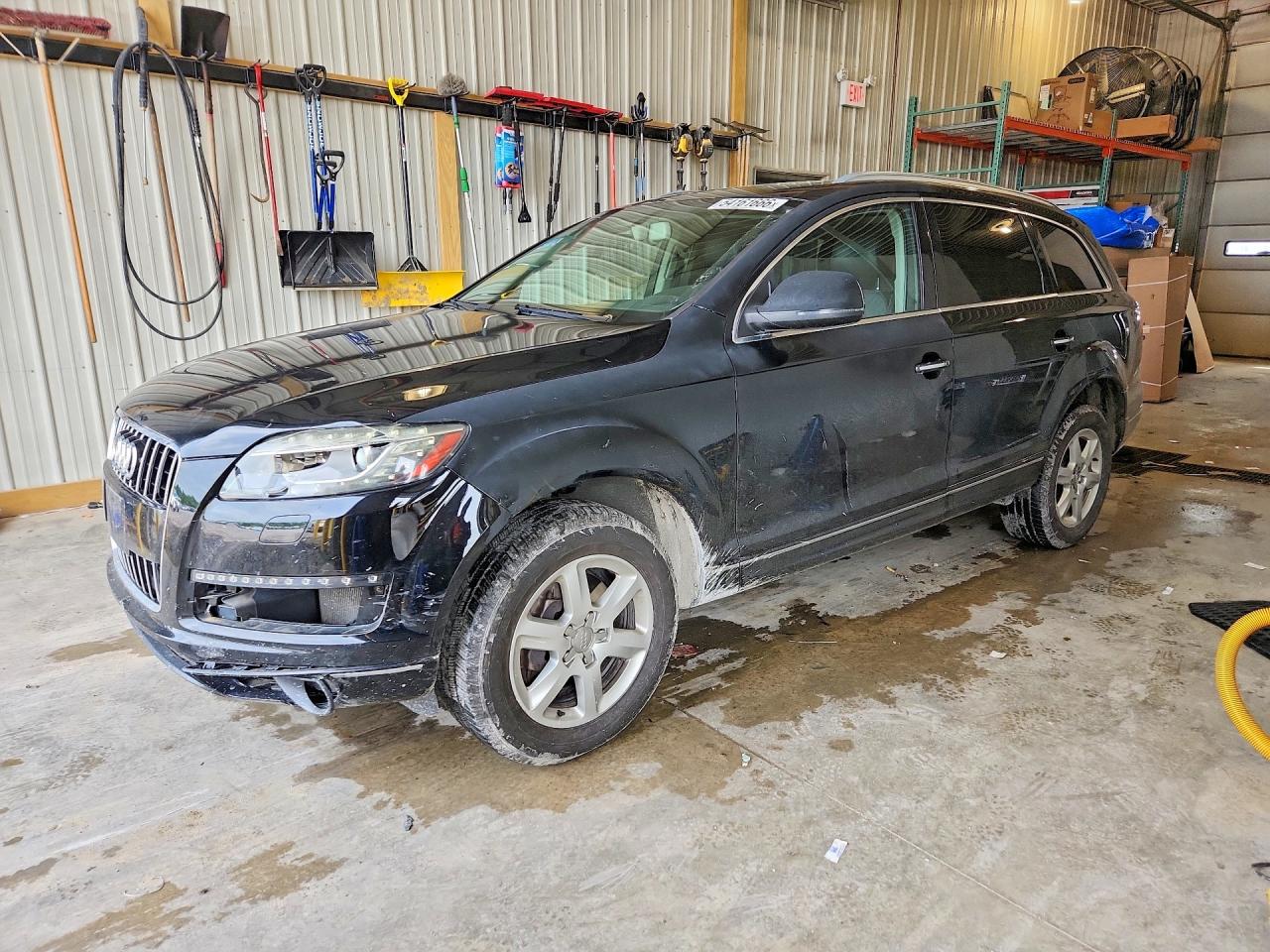 2015 Audi Q7 Premium Plus Black vin: WA1LGAFE6FD020802