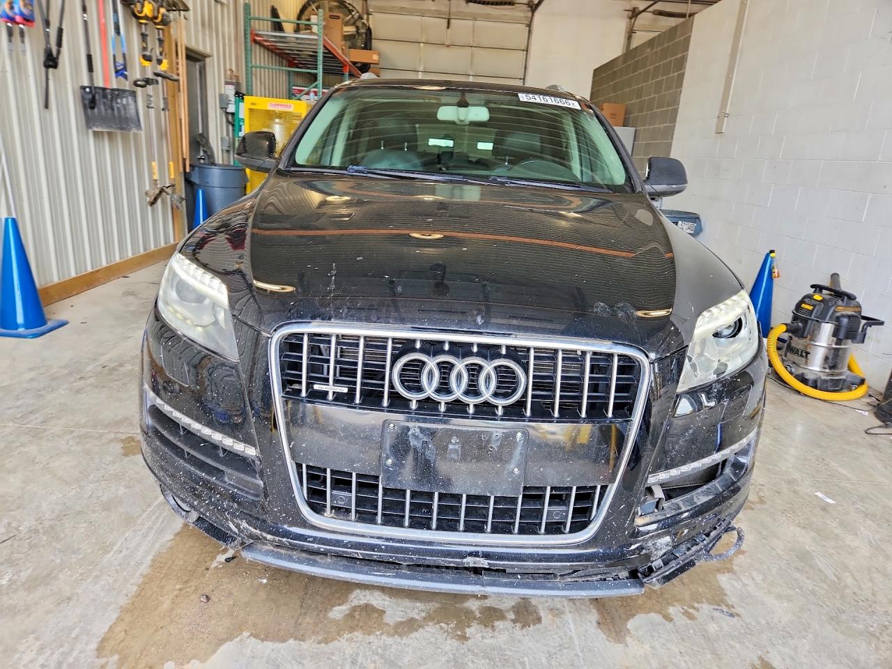 2015 Audi Q7 Premium Plus Black vin: WA1LGAFE6FD020802