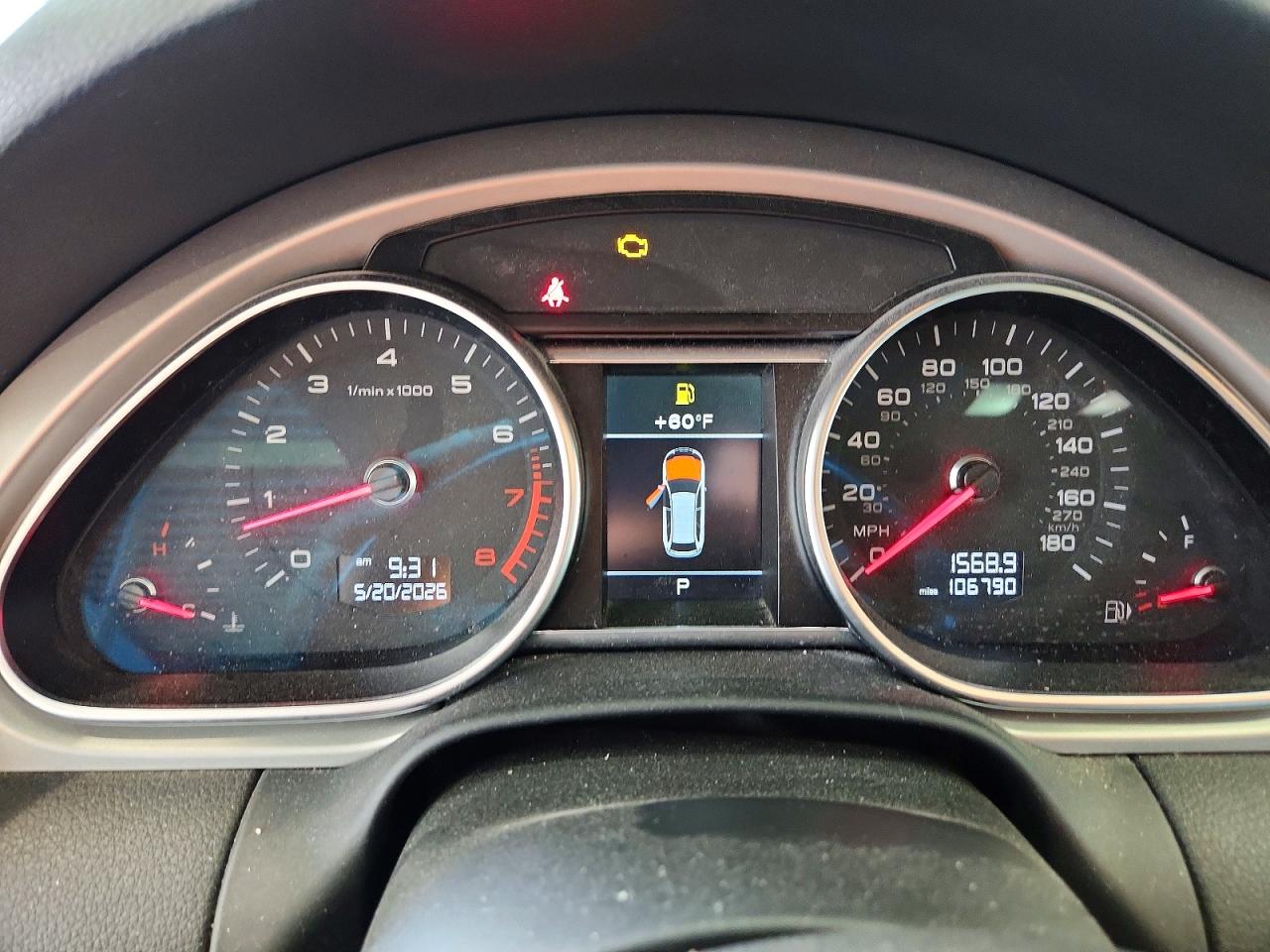 2015 Audi Q7 Premium Plus Black vin: WA1LGAFE6FD020802