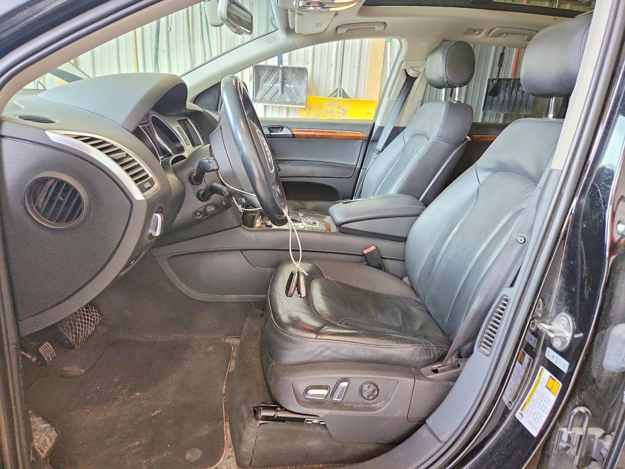 2015 Audi Q7 Premium Plus Black vin: WA1LGAFE6FD020802