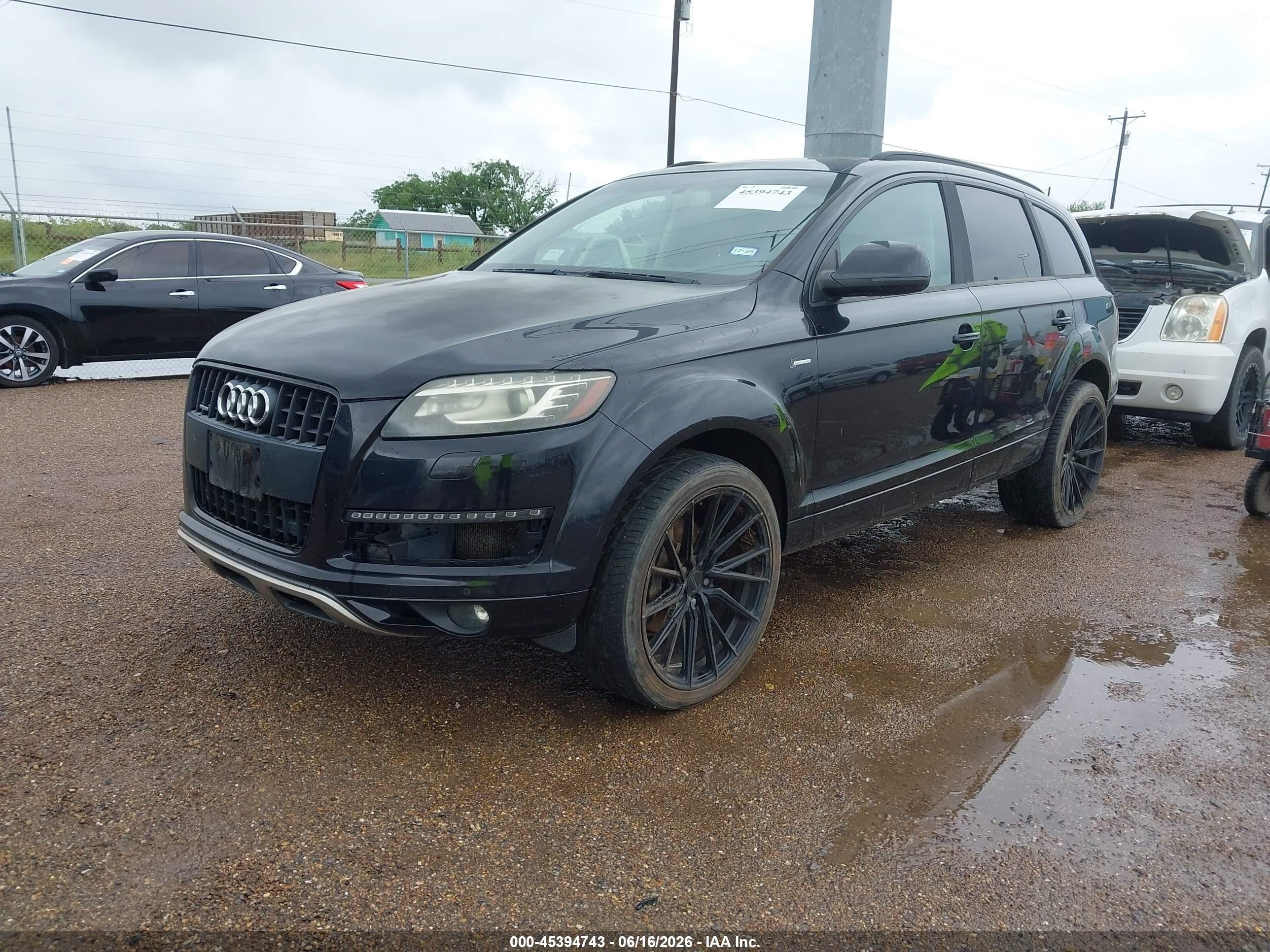 2015 Audi Q7 3.0t Premium Black vin: WA1LGAFE6FD024865