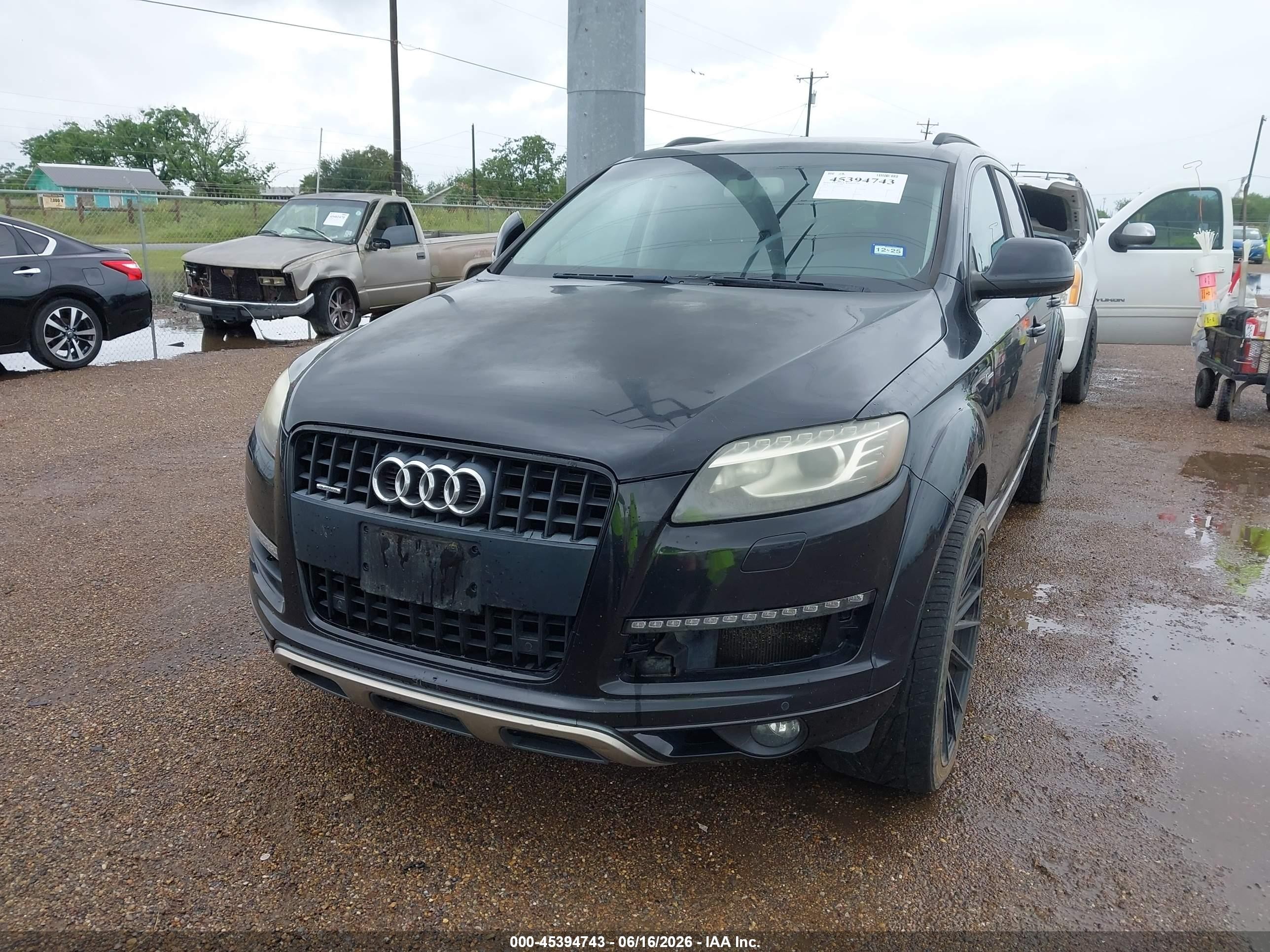 2015 Audi Q7 3.0t Premium Black vin: WA1LGAFE6FD024865