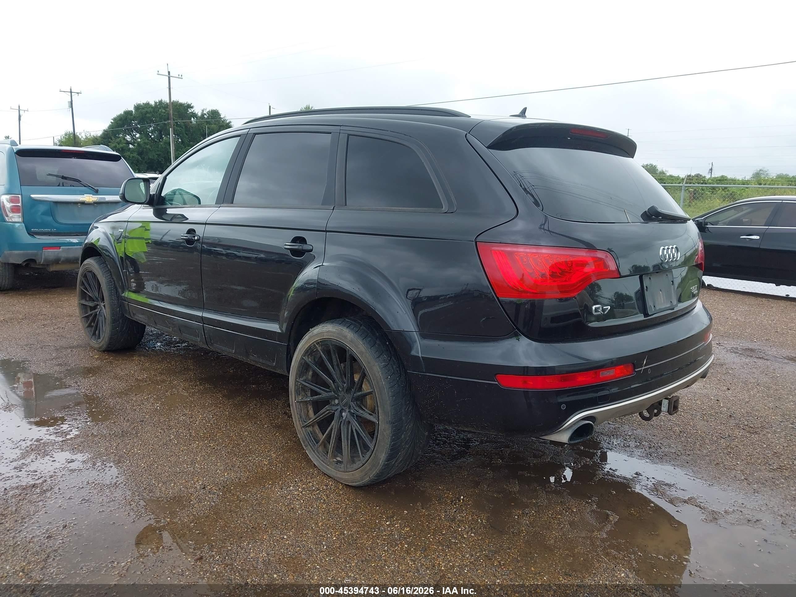 2015 Audi Q7 3.0t Premium Black vin: WA1LGAFE6FD024865