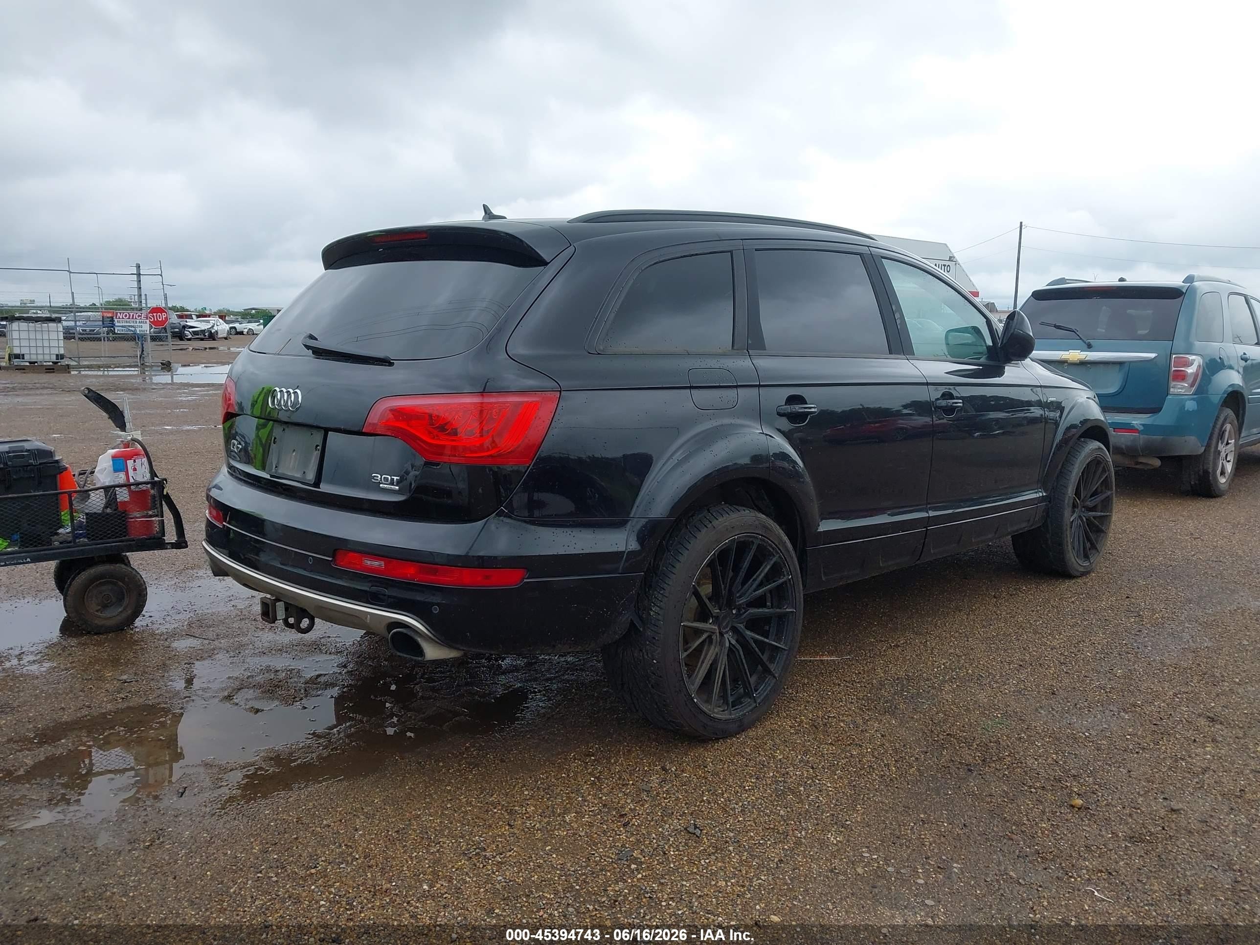 2015 Audi Q7 3.0t Premium Black vin: WA1LGAFE6FD024865