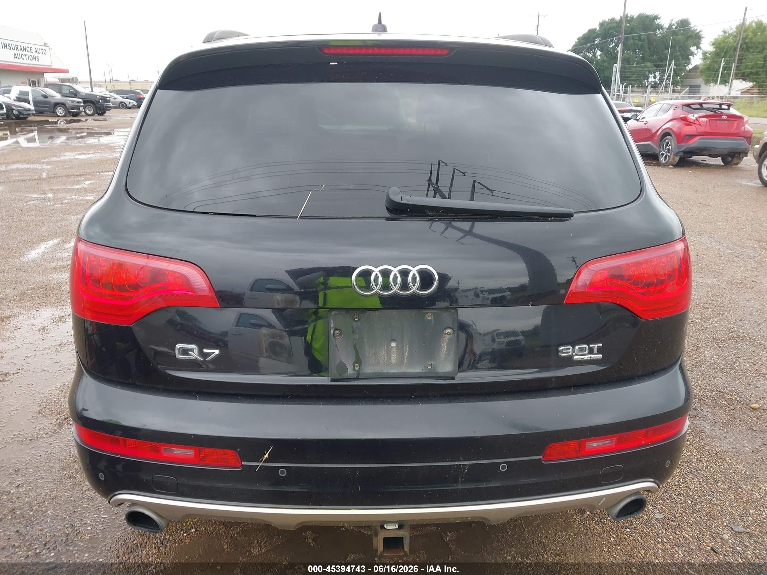 2015 Audi Q7 3.0t Premium Black vin: WA1LGAFE6FD024865