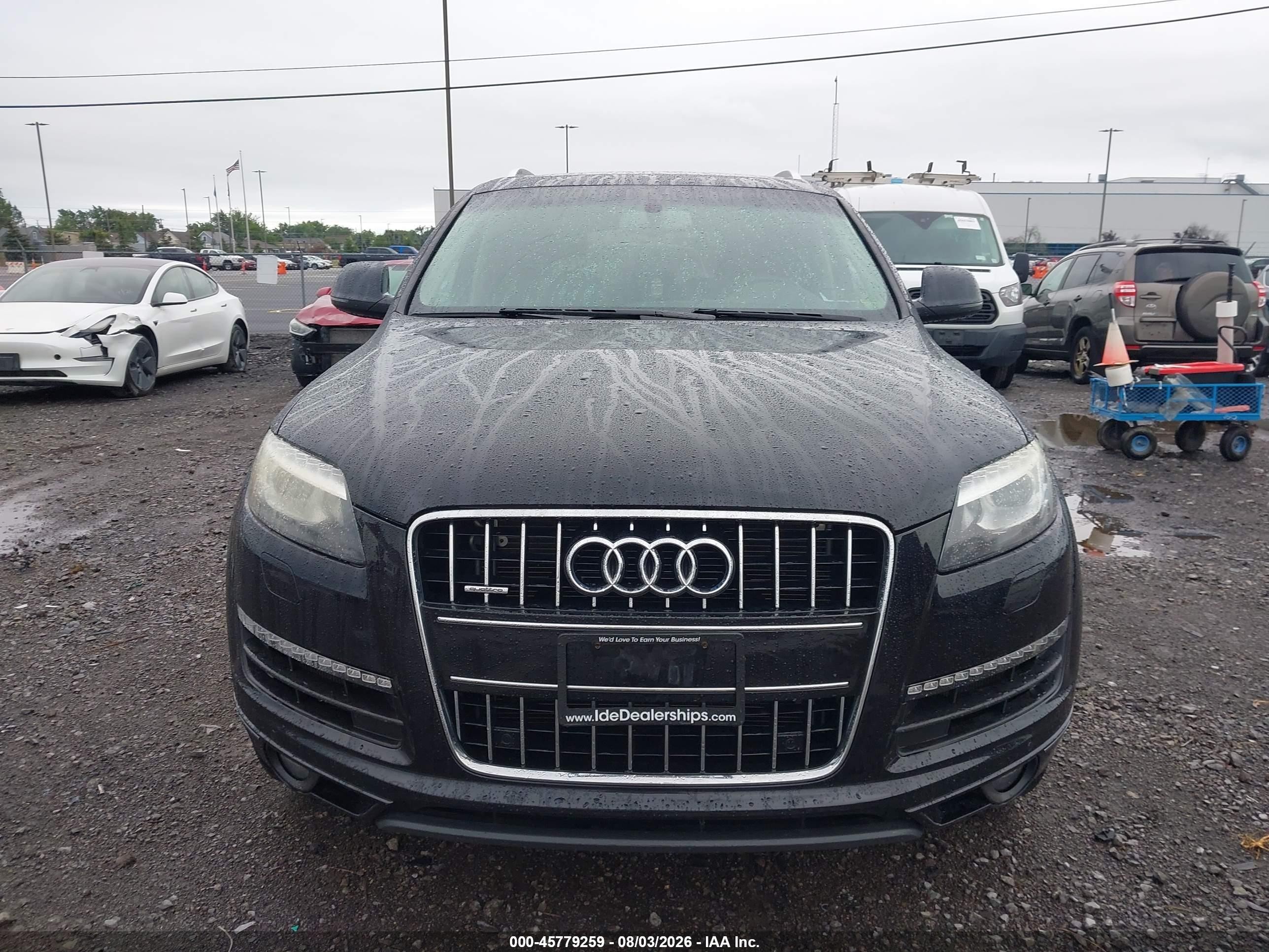2015 Audi Q7 3.0t Premium Черный vin: WA1LGAFE6FD027023