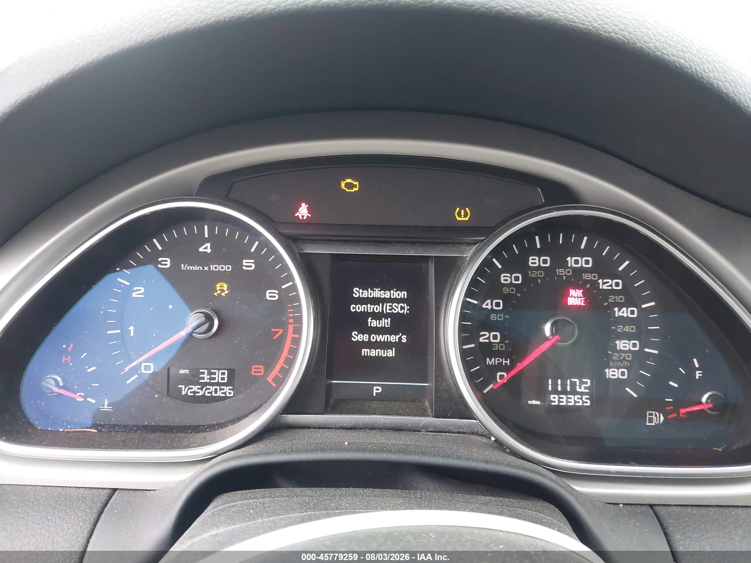 2015 Audi Q7 3.0t Premium Черный vin: WA1LGAFE6FD027023