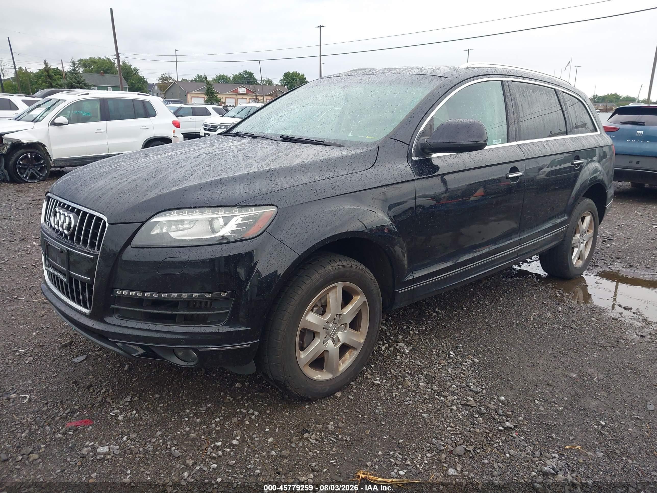 2015 Audi Q7 3.0t Premium Черный vin: WA1LGAFE6FD027023