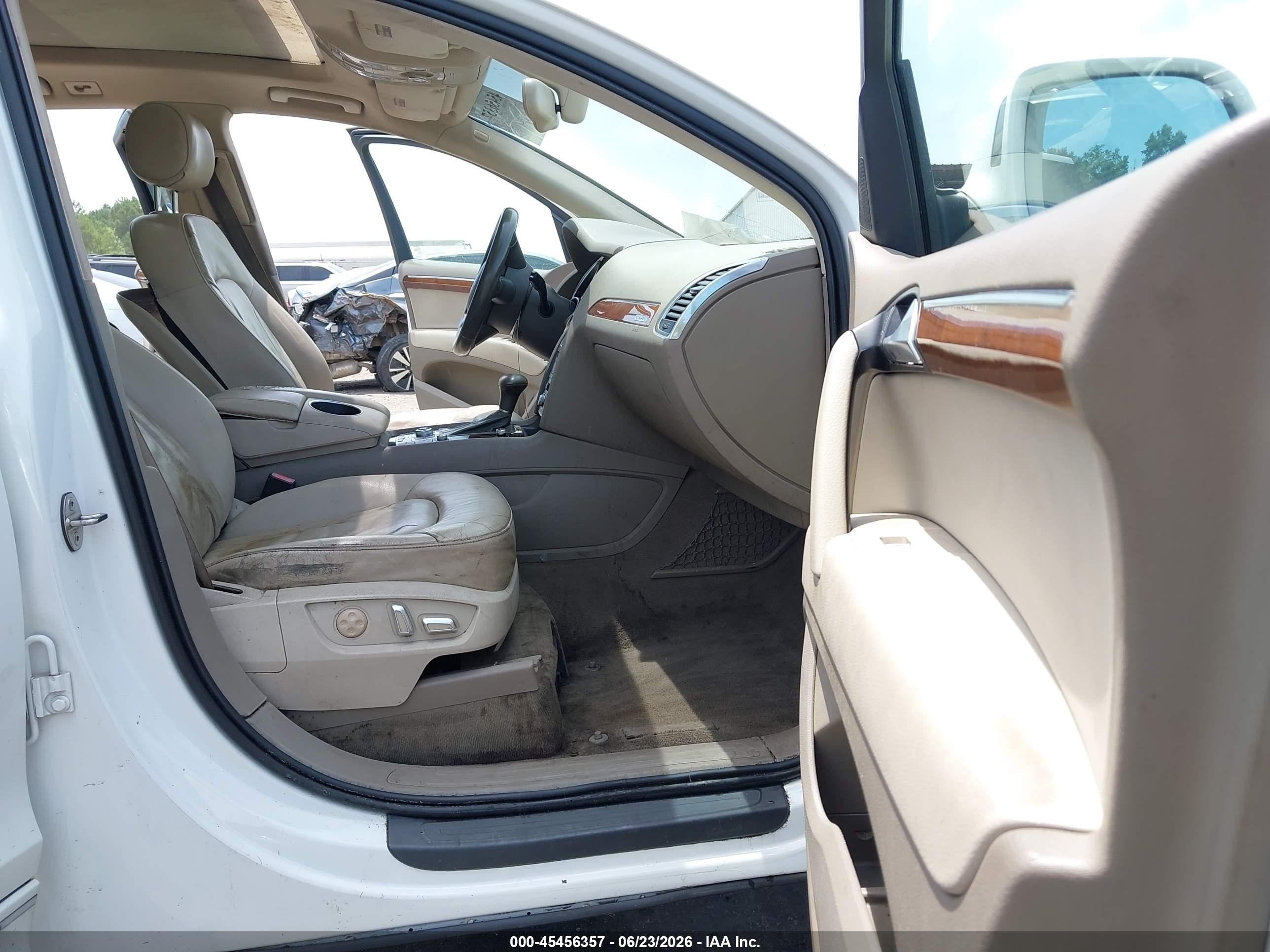 2015 Audi Q7 3.0t Premium White vin: WA1LGAFE6FD031623