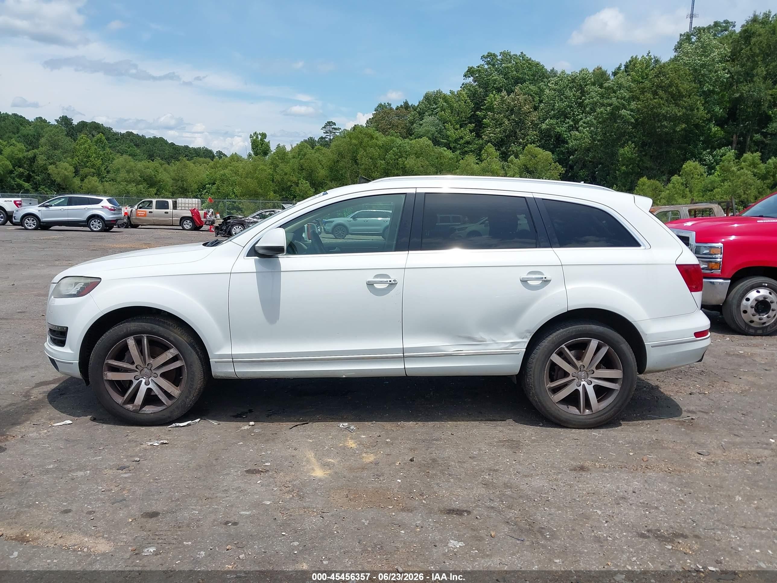 2015 Audi Q7 3.0t Premium White vin: WA1LGAFE6FD031623