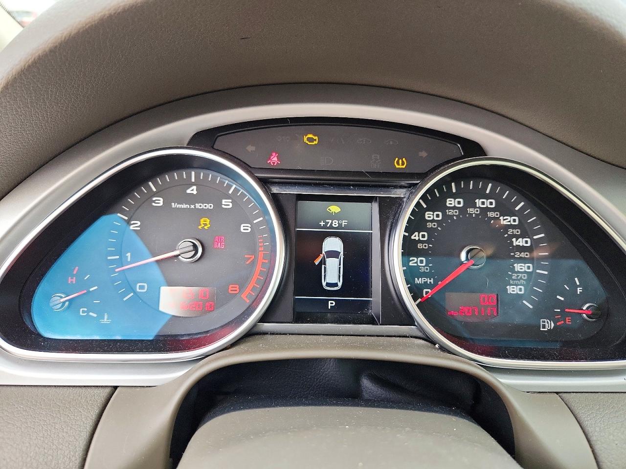 2011 Audi Q7 Premium Plus Blue vin: WA1LGAFE7BD007096