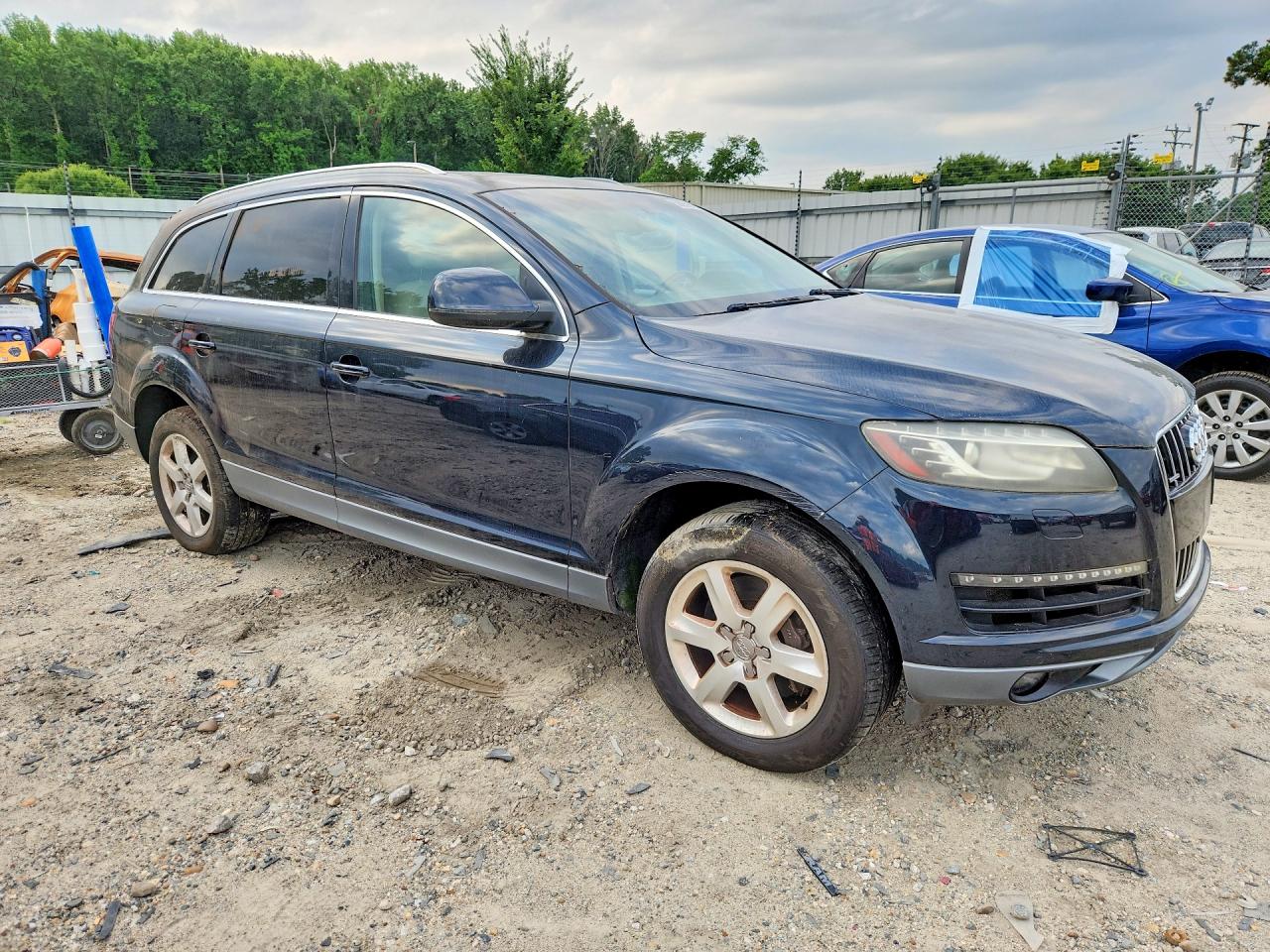 2011 Audi Q7 Premium Plus Blue vin: WA1LGAFE7BD007096