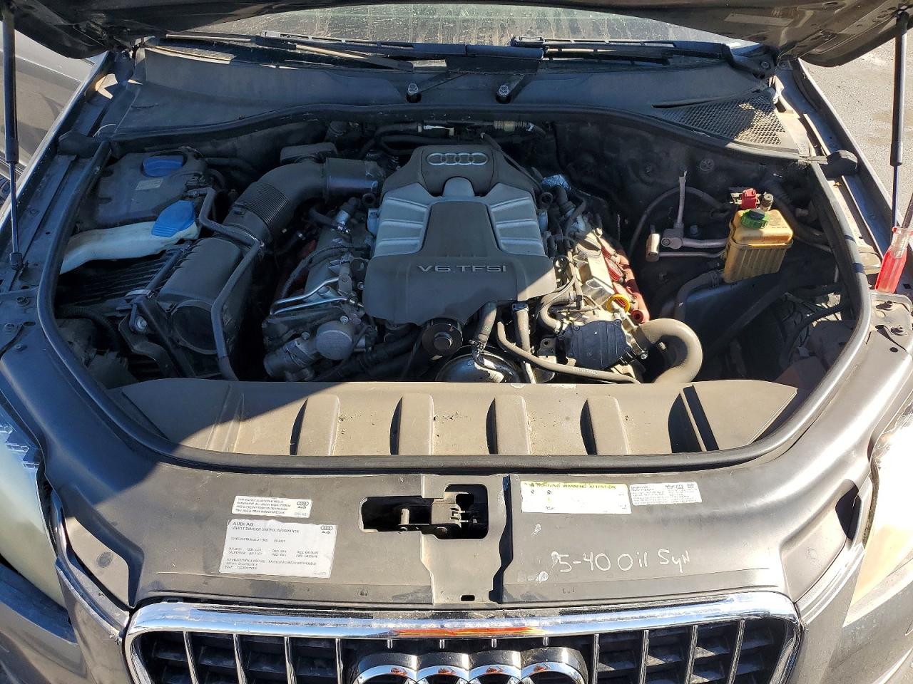 2012 Audi Q7 Premium Plus Gray vin: WA1LGAFE7CD004068