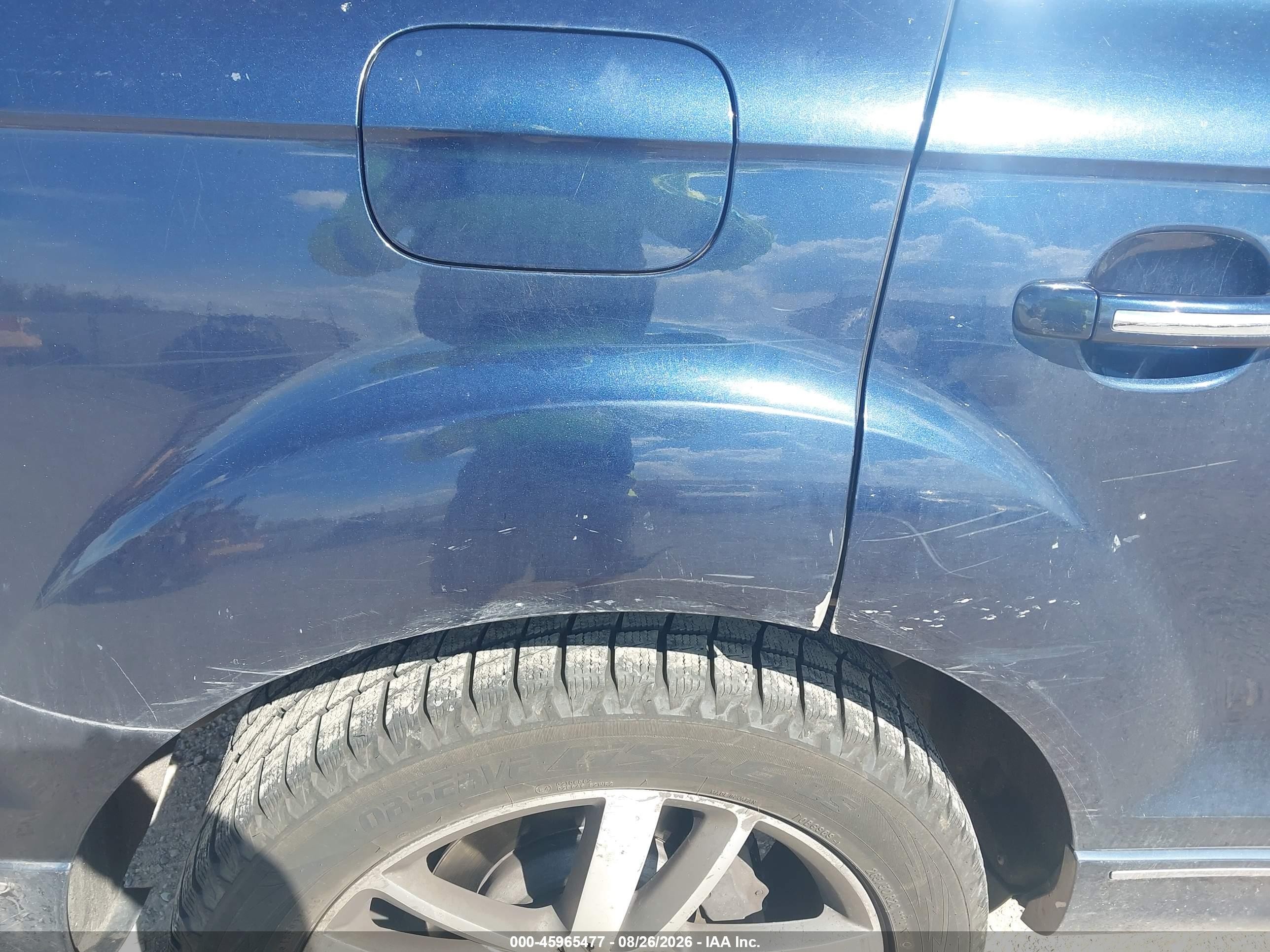 2013 Audi Q7 3.0t Premium Blue vin: WA1LGAFE7DD003584