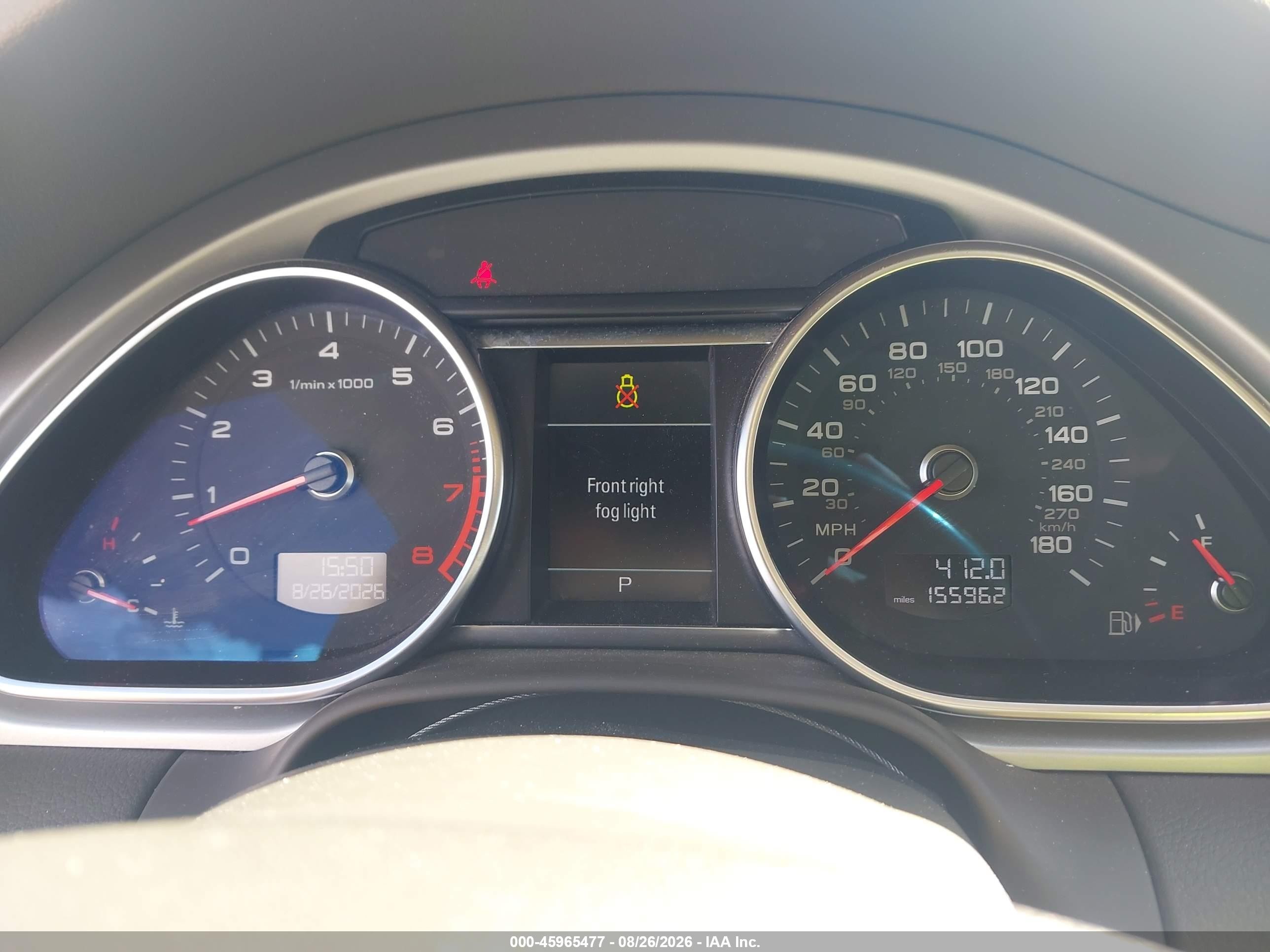 2013 Audi Q7 3.0t Premium Blue vin: WA1LGAFE7DD003584