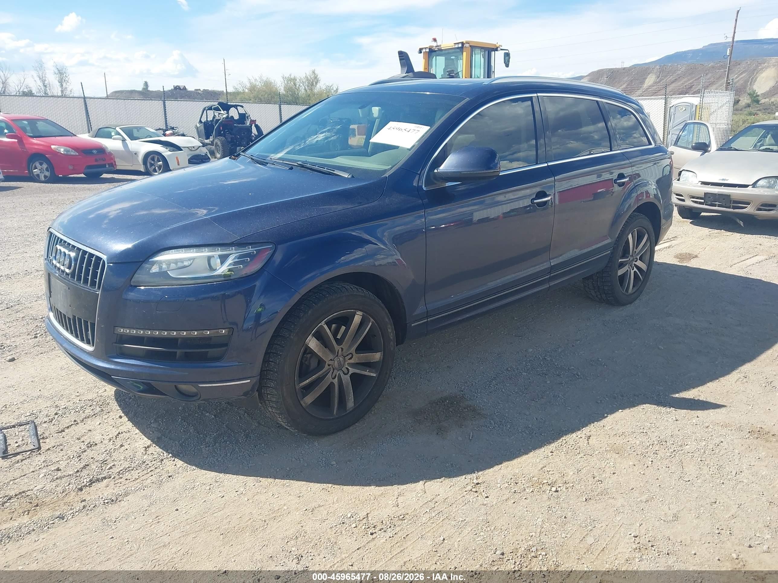 2013 Audi Q7 3.0t Premium Blue vin: WA1LGAFE7DD003584