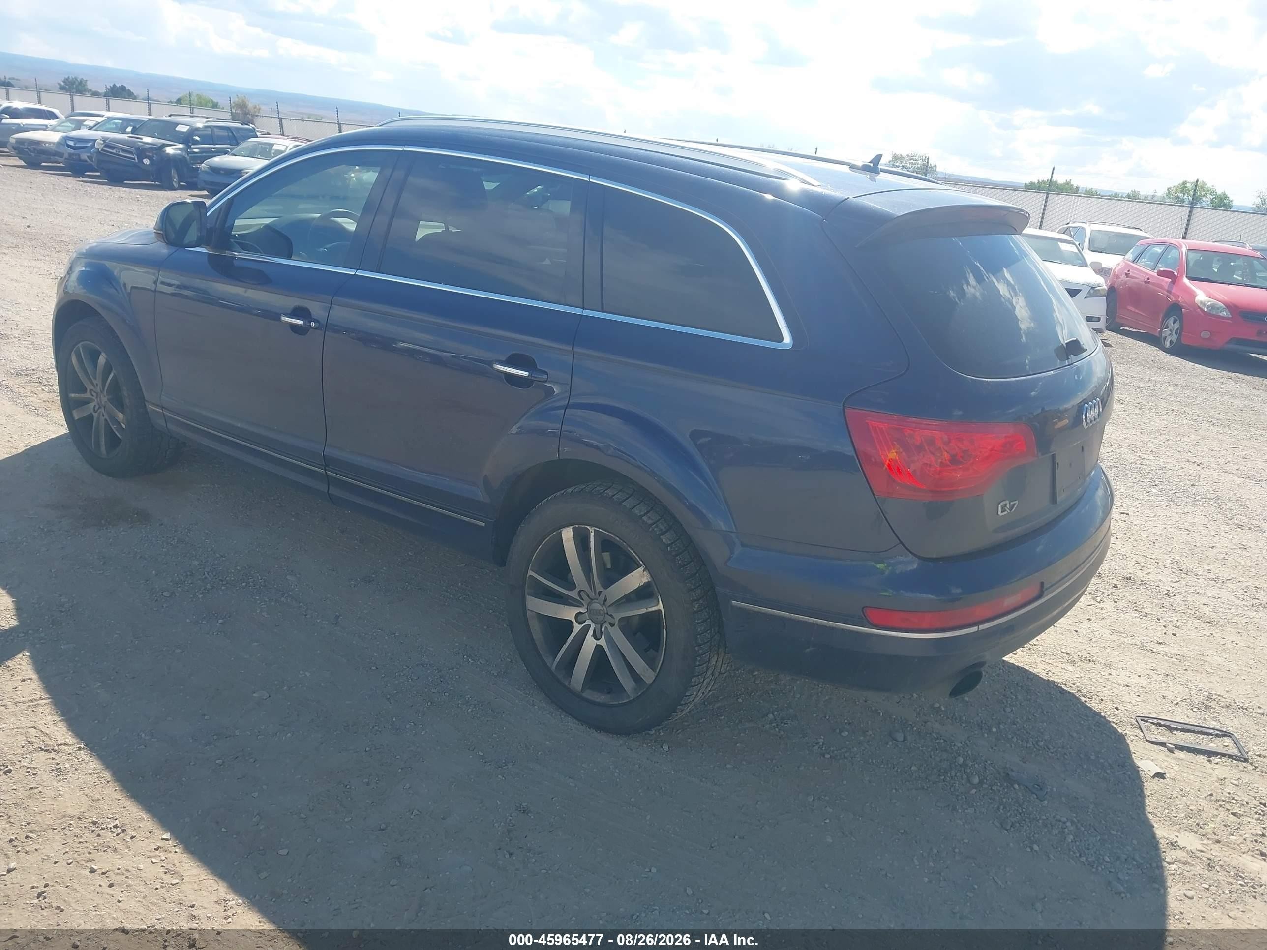 2013 Audi Q7 3.0t Premium Blue vin: WA1LGAFE7DD003584