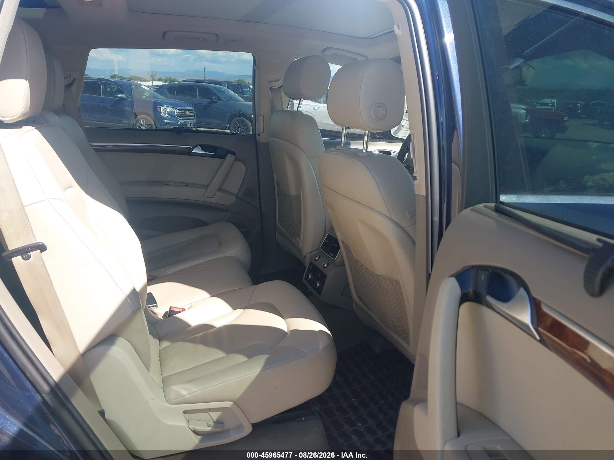 2013 Audi Q7 3.0t Premium Blue vin: WA1LGAFE7DD003584
