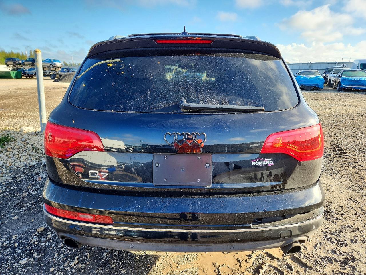 2013 Audi Q7 Premium Plus Black vin: WA1LGAFE7DD007053