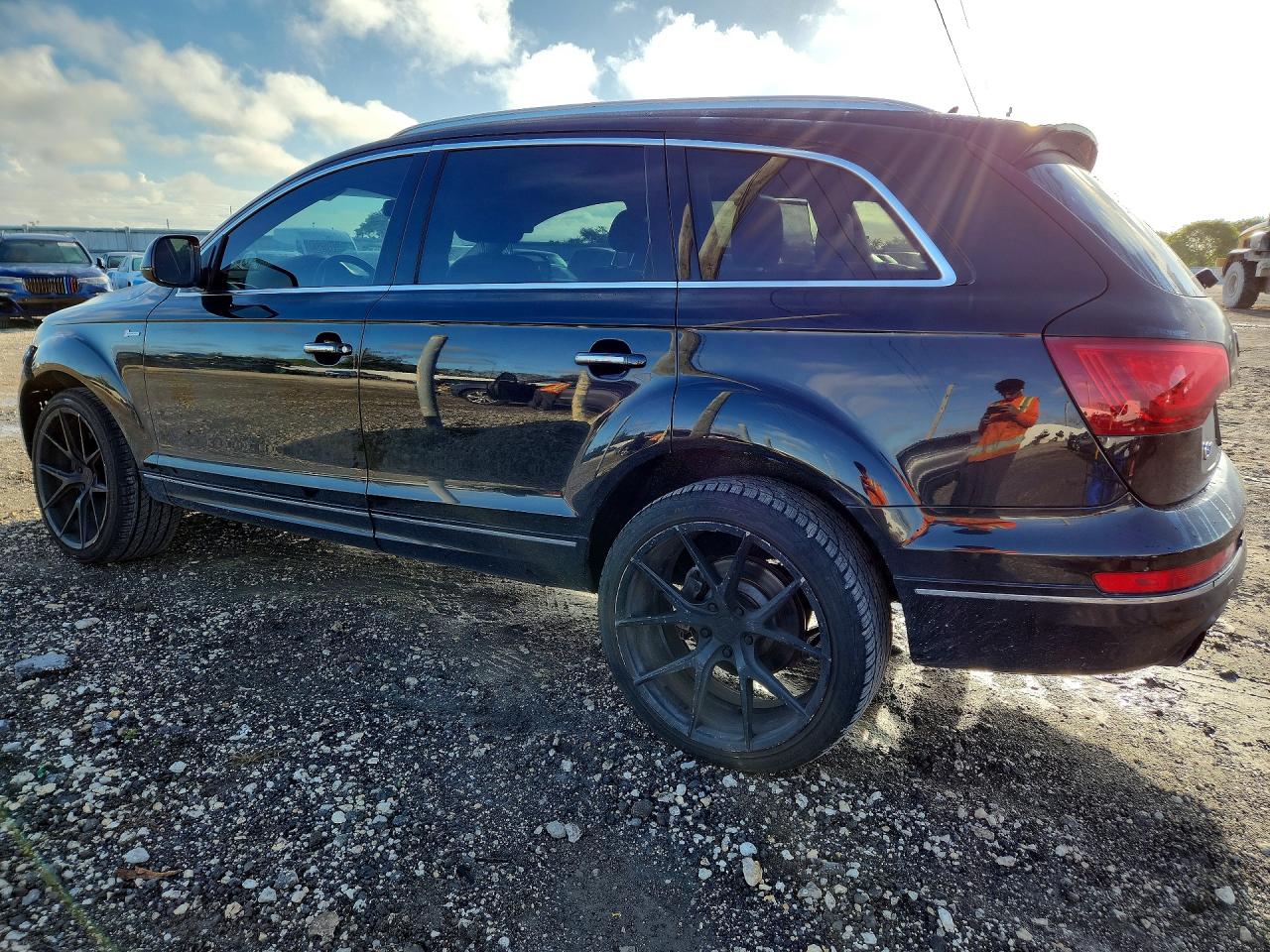 2013 Audi Q7 Premium Plus Black vin: WA1LGAFE7DD007053
