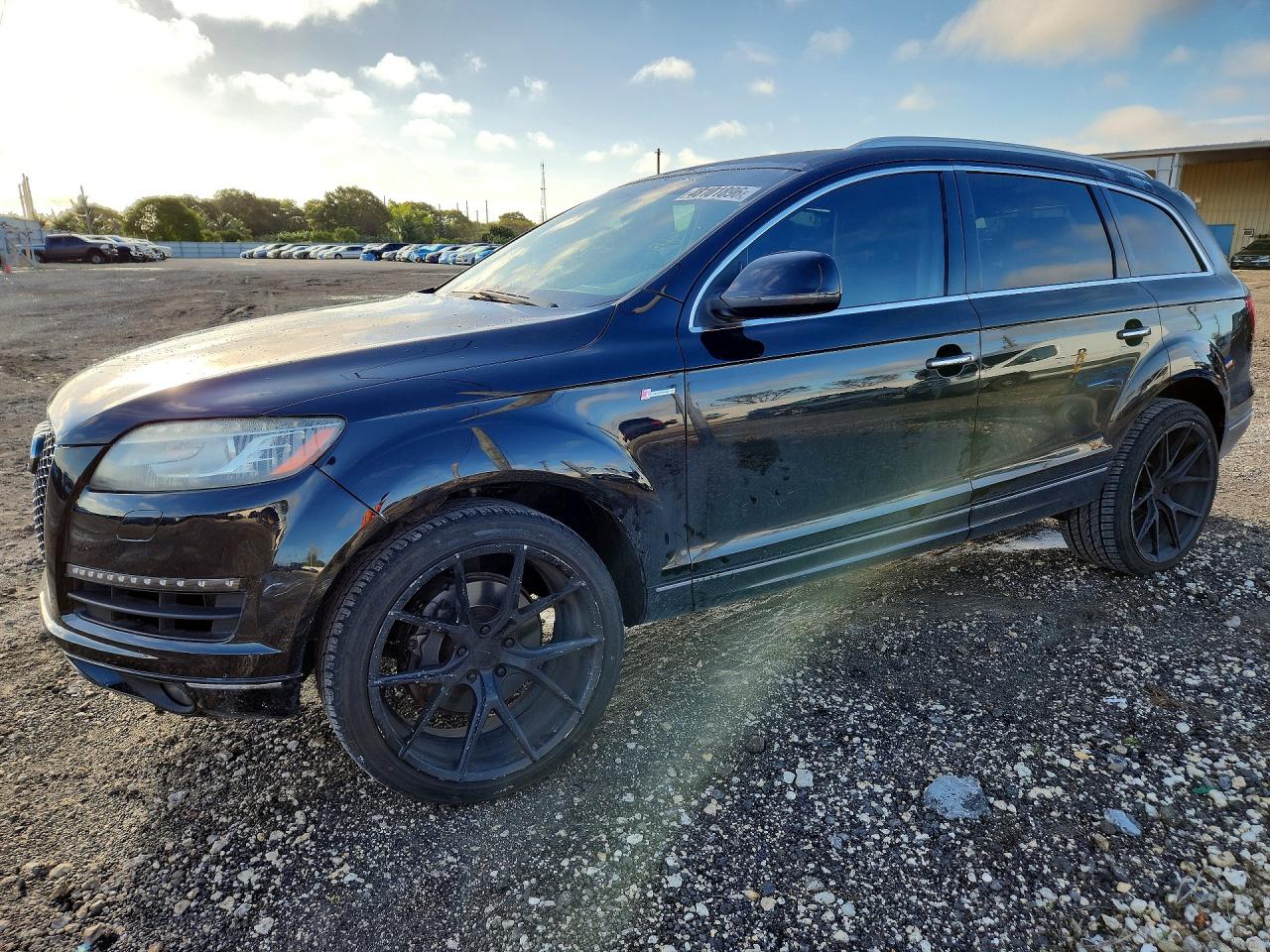 2013 Audi Q7 Premium Plus Black vin: WA1LGAFE7DD007053