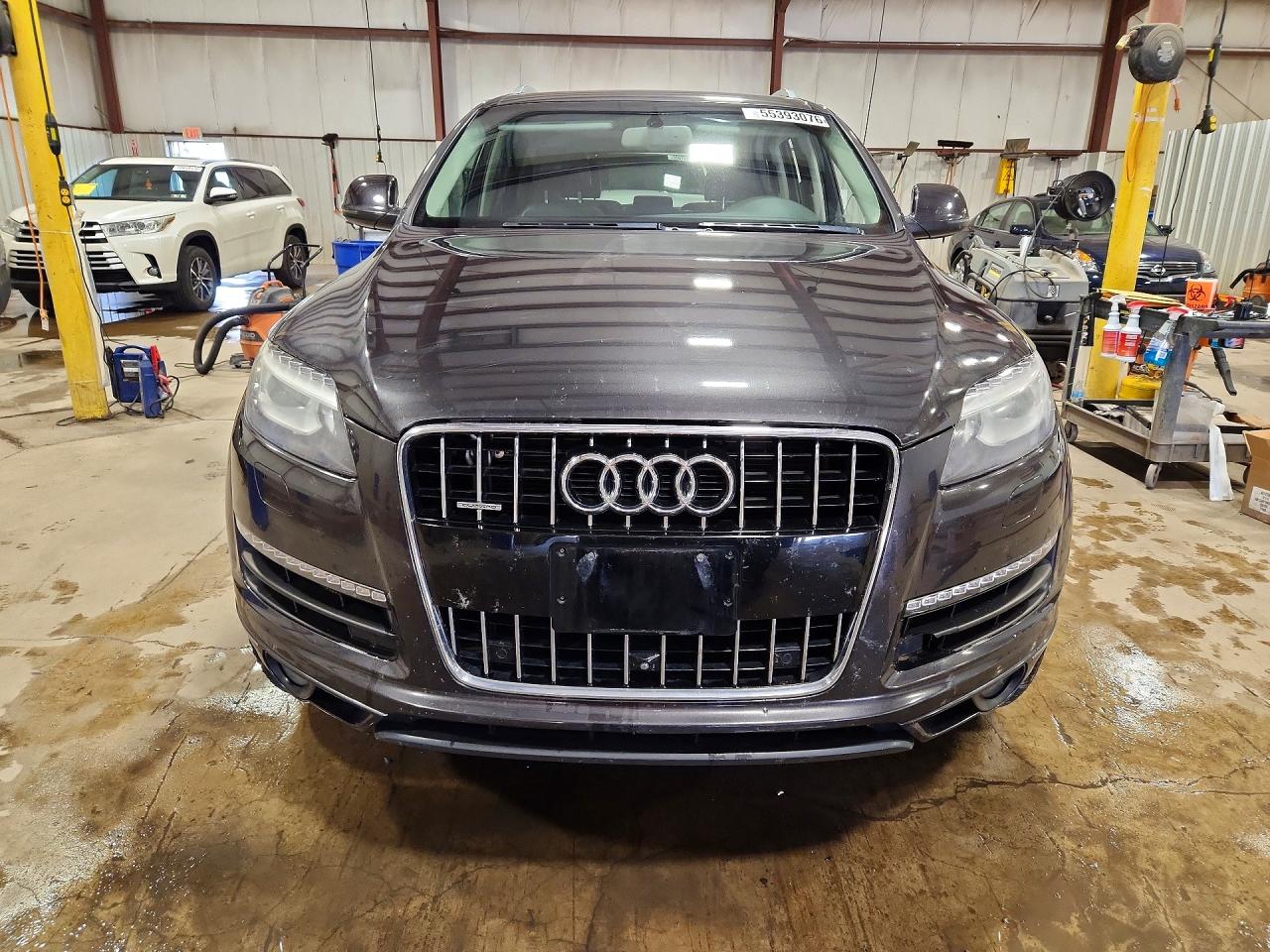 2013 Audi Q7 Premium Plus Gray vin: WA1LGAFE7DD008736