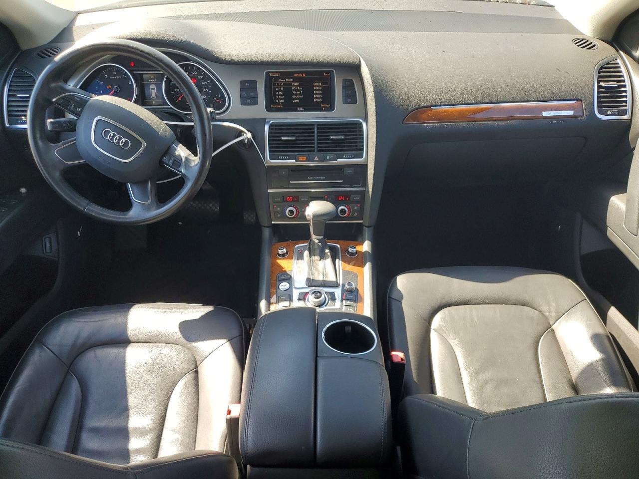2014 Audi Q7 Premium Plus White vin: WA1LGAFE7ED013582