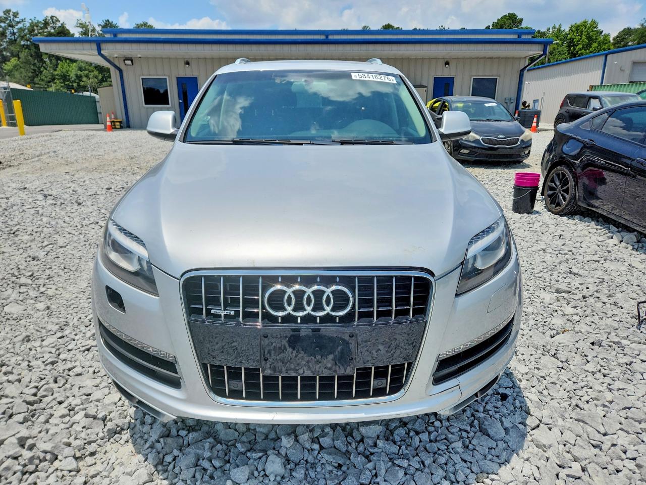 2015 Audi Q7 Premium Plus Silver vin: WA1LGAFE7FD000882