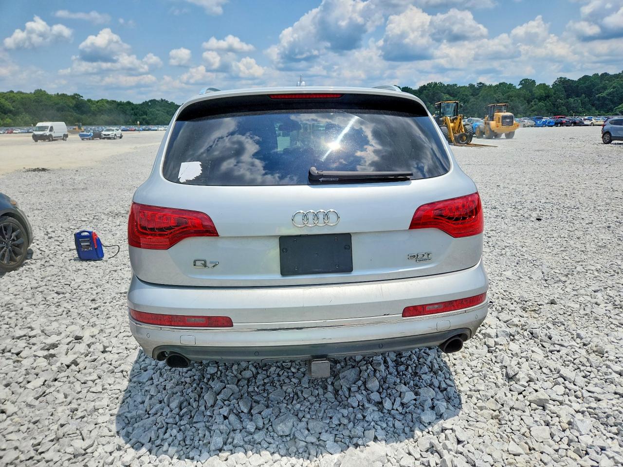 2015 Audi Q7 Premium Plus Silver vin: WA1LGAFE7FD000882