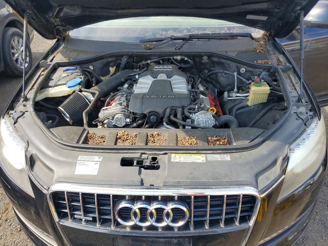 2015 Audi Q7 Premium Plus Black vin: WA1LGAFE7FD006181