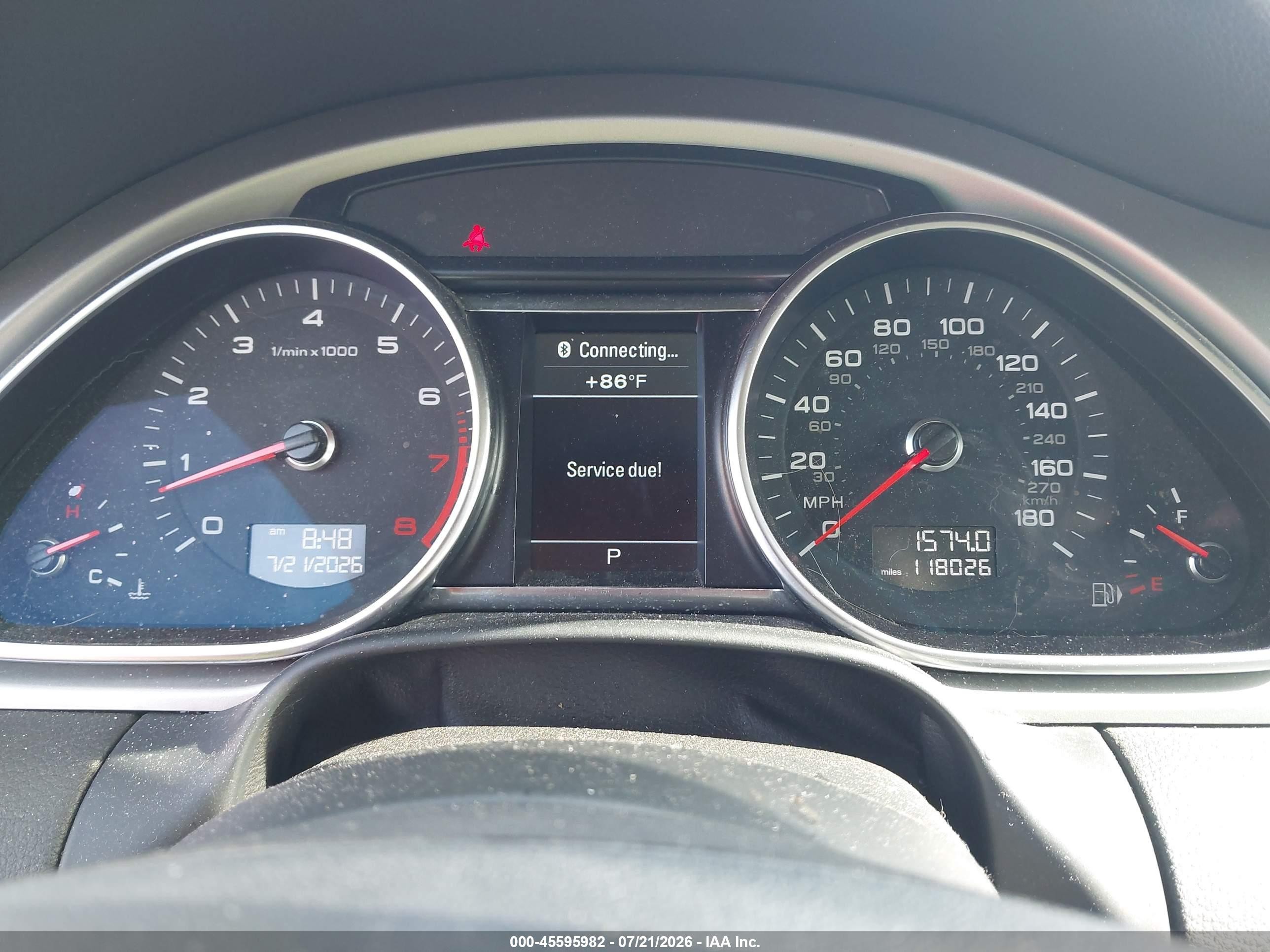 2015 Audi Q7 3.0t Premium Gray vin: WA1LGAFE7FD007931