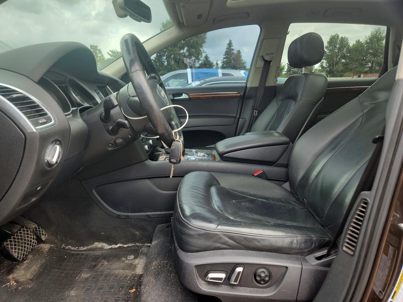 2015 Audi Q7 Premium Plus Brown vin: WA1LGAFE7FD010960