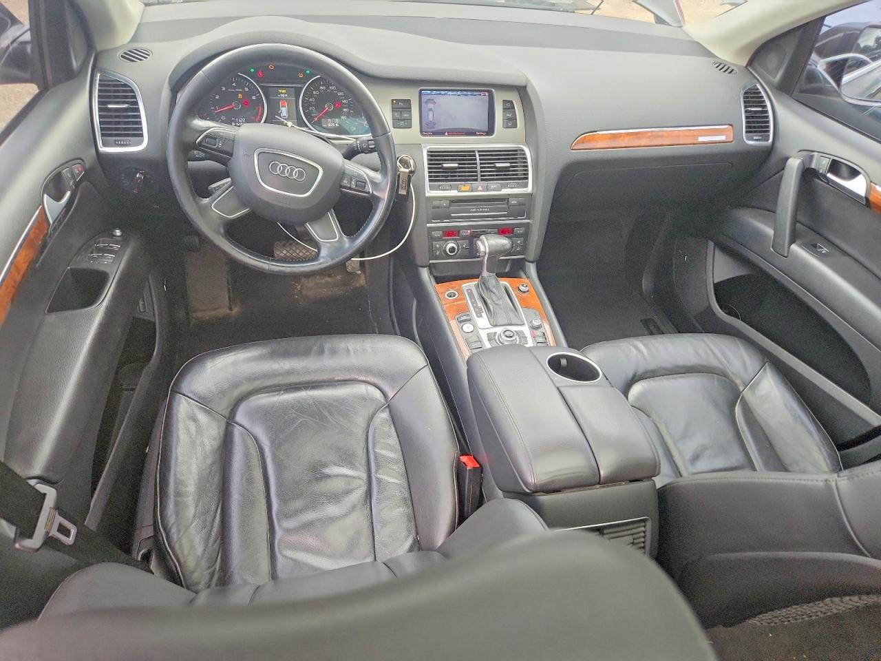 2015 Audi Q7 Premium Plus Brown vin: WA1LGAFE7FD010960