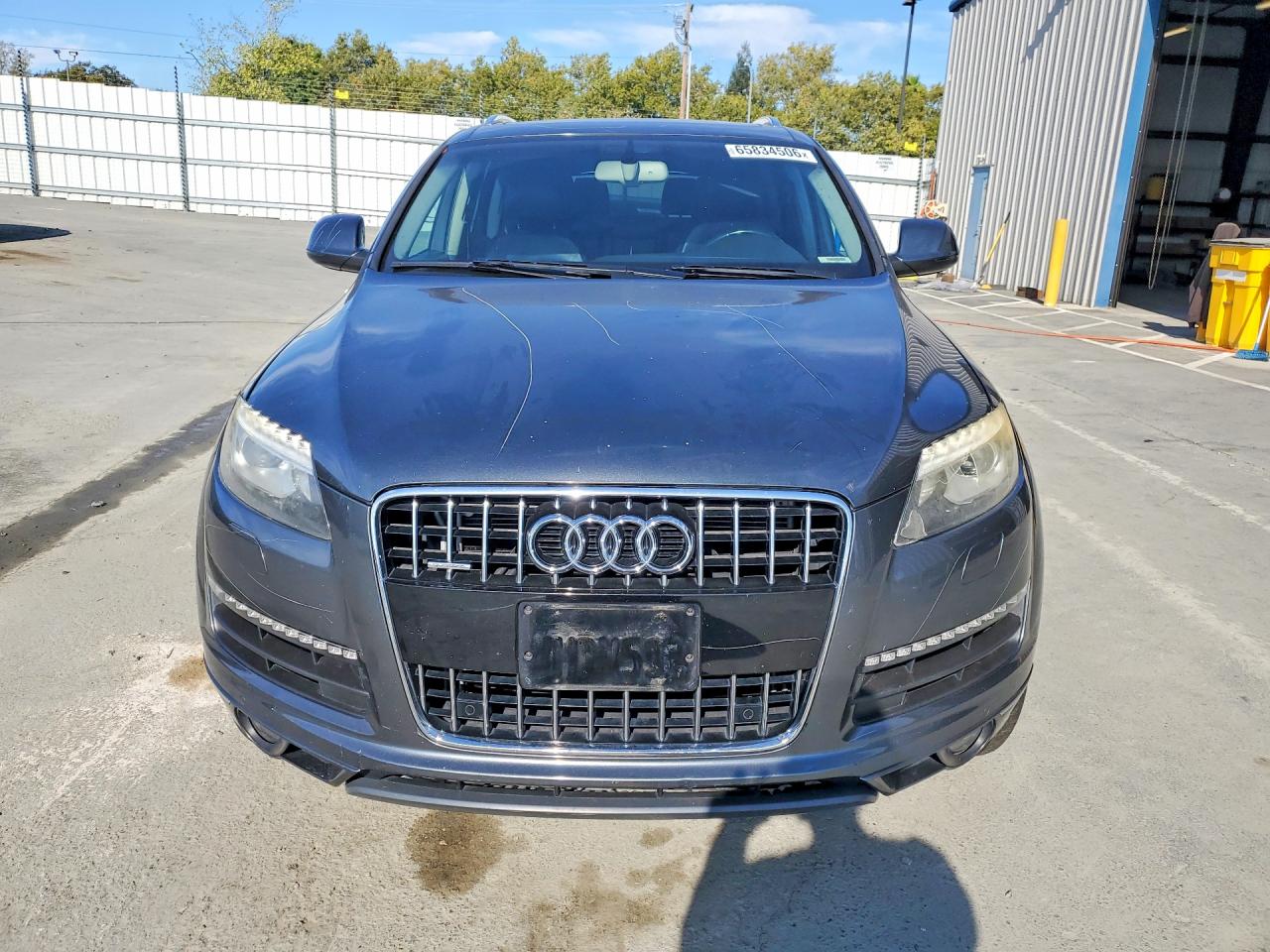 2015 Audi Q7 Premium Plus Gray vin: WA1LGAFE7FD022476