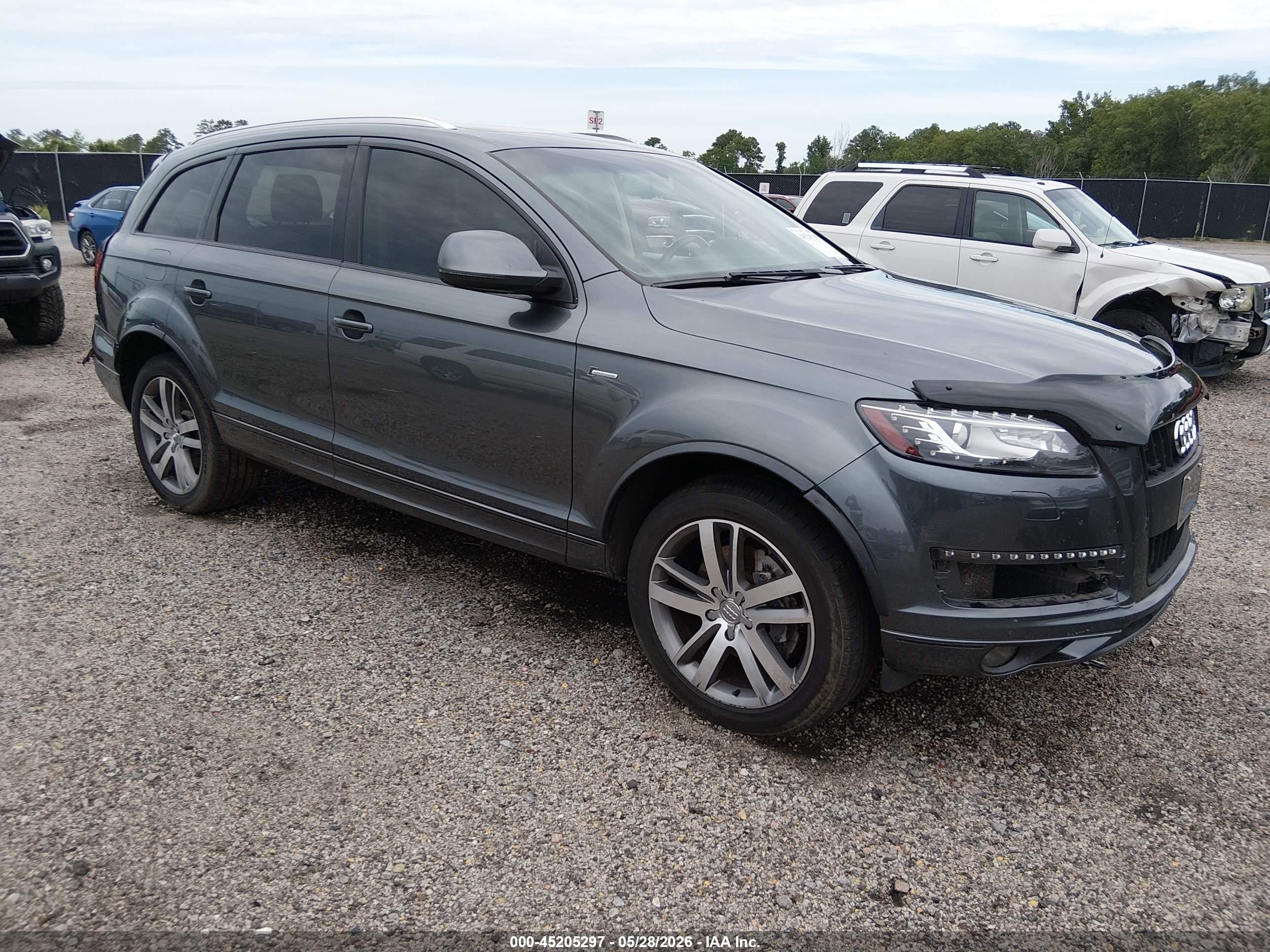 2015 Audi Q7 3.0t Premium Gray vin: WA1LGAFE7FD027791