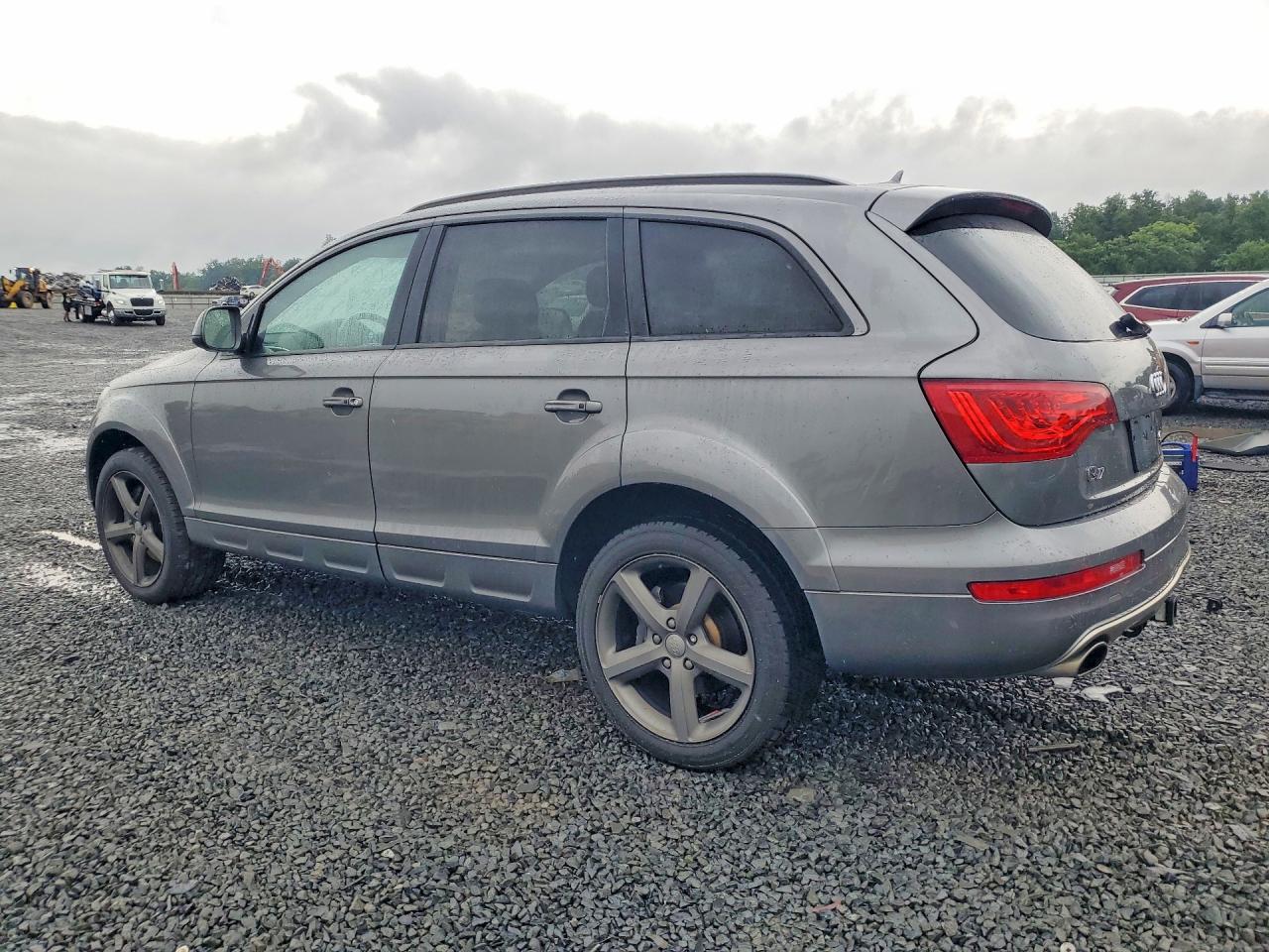 2015 Audi Q7 Premium Plus Gray vin: WA1LGAFE7FD031131