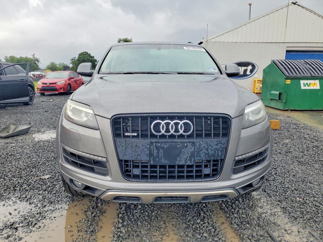 2015 Audi Q7 Premium Plus Gray vin: WA1LGAFE7FD031131